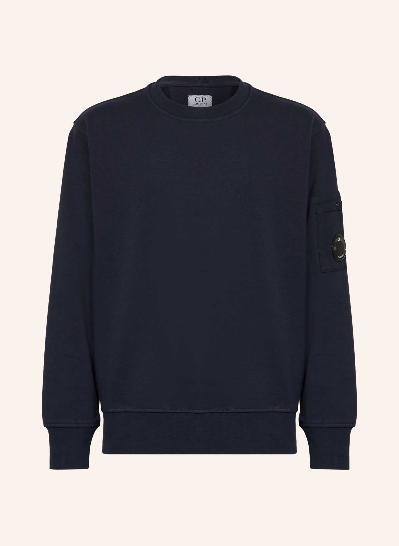 C.P. COMPANY Sweatshirt: DUNKELBLAU