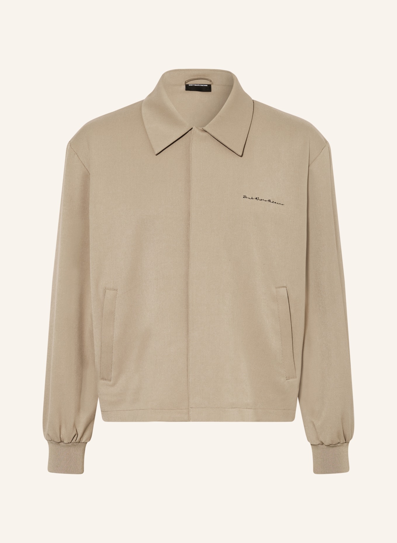 don't waste culture Overjacket SORELIA: BEIGE