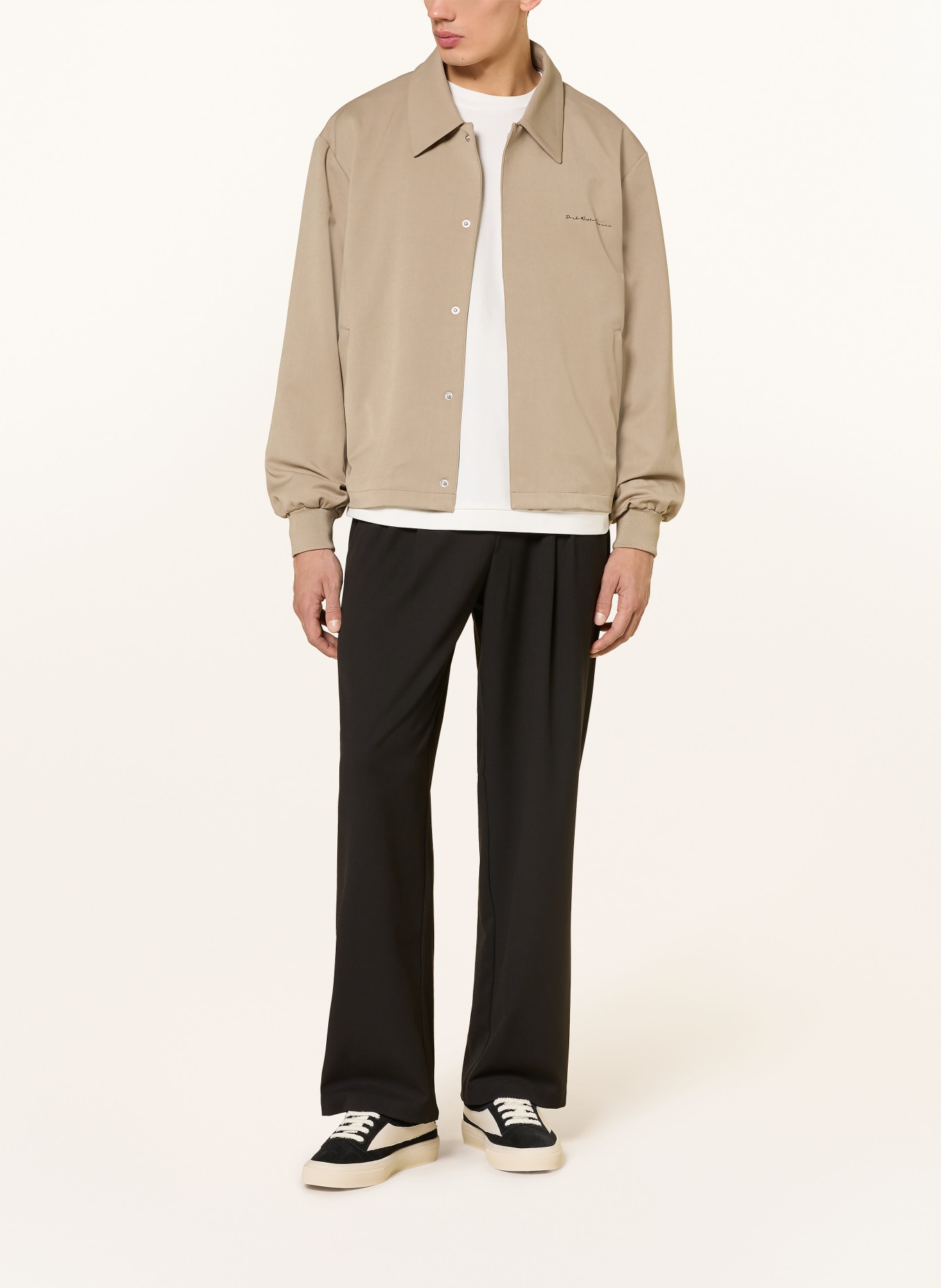 don't waste culture Overjacket SORELIA: BEIGE