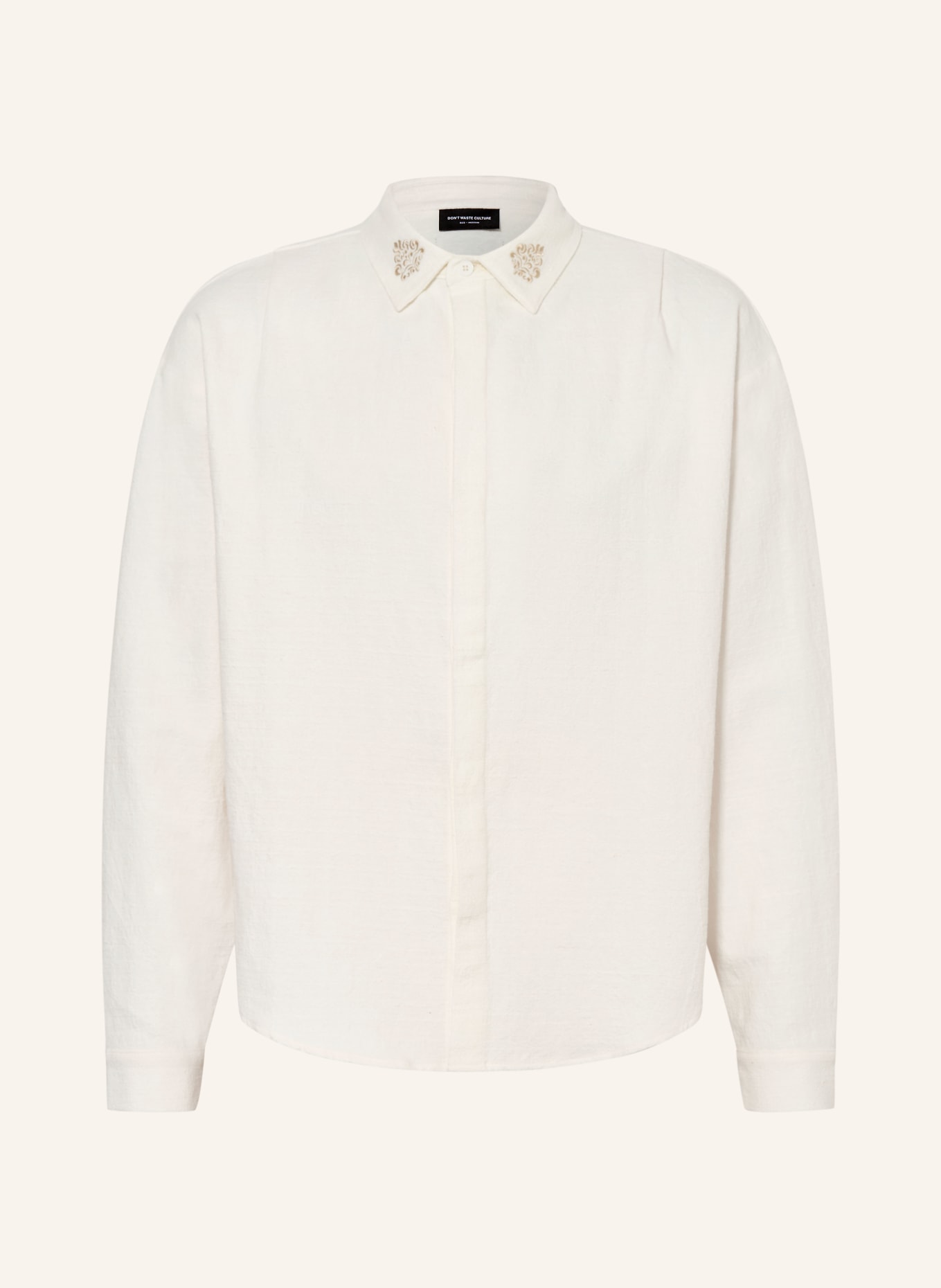 don't waste culture Overshirt AURELIENN: WIT