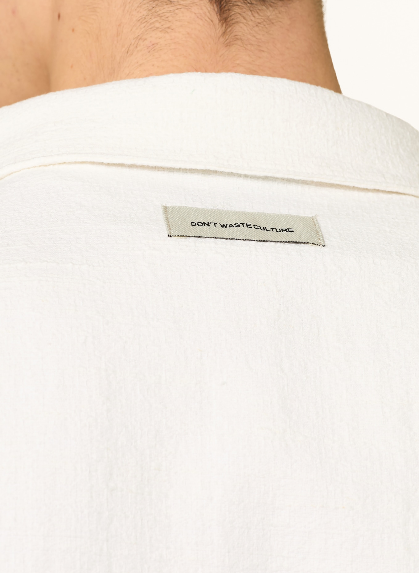 don't waste culture Overshirt AURELIENN: WIT