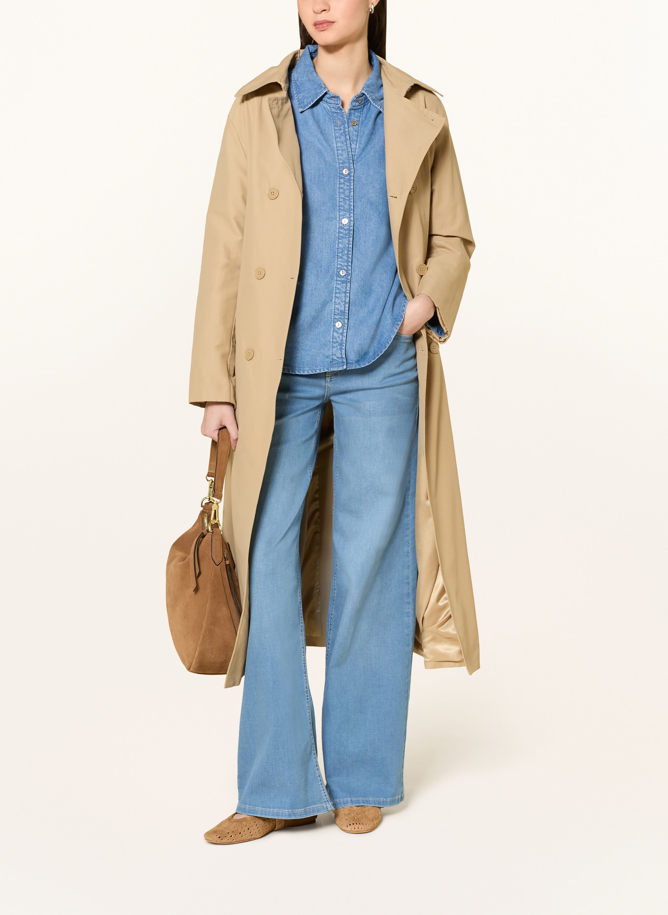 CINQUE Wide Leg Jeans CISOLEA: 65 BLAU