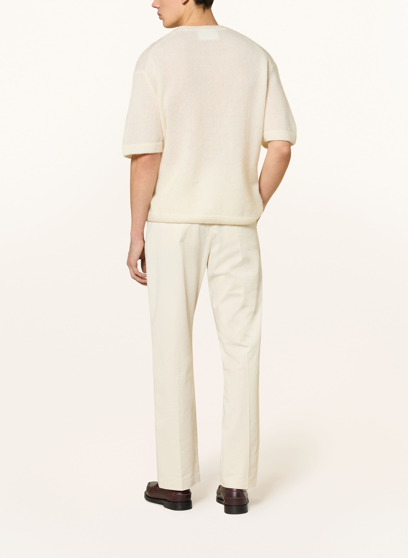 studio seidensticker Strickshirt aus Mohair: ECRU