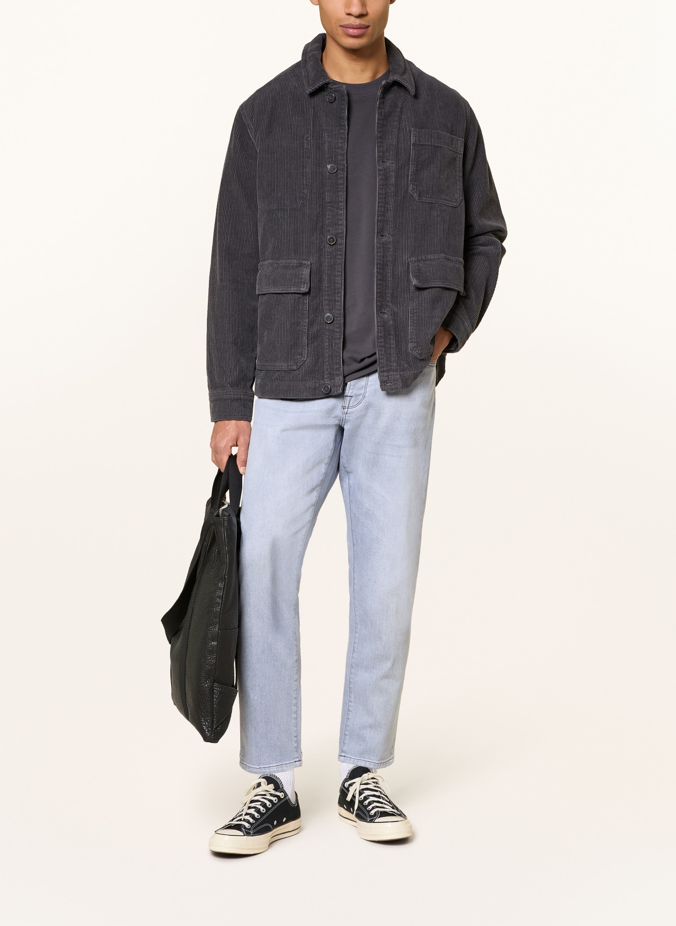 GOLDGARN DENIM Jeans Extra Slim Fit: 1050 Lightgrey