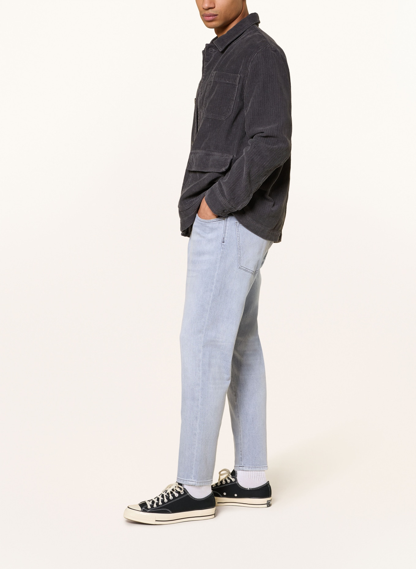 GOLDGARN DENIM Jeans Extra Slim Fit: 1050 Lightgrey