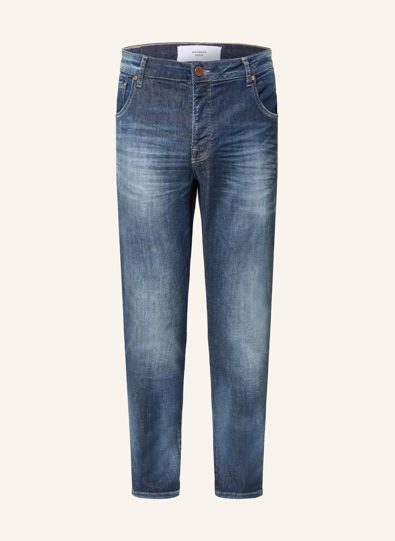 GOLDGARN DENIM Jeans NECKARAU Cropped Fit: 1030 darkblue