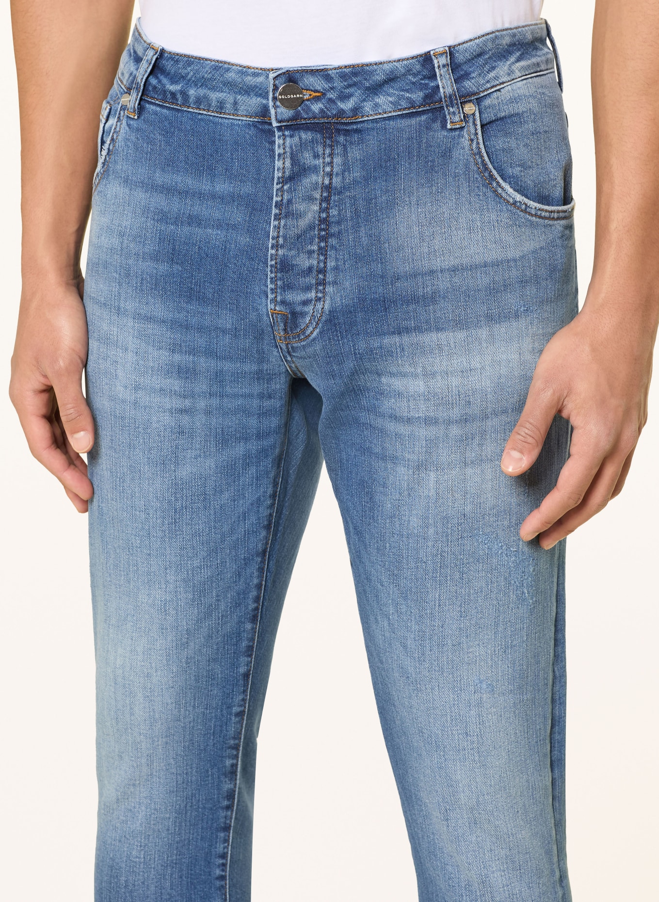 GOLDGARN DENIM Jeans NECKARAU Extra Slim Fit: 1010 Vintageblue