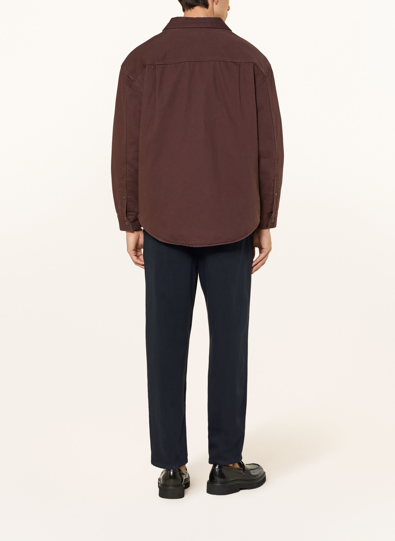 GOLDGARN DENIM Chino Relaxed Fit: DUNKELBLAU