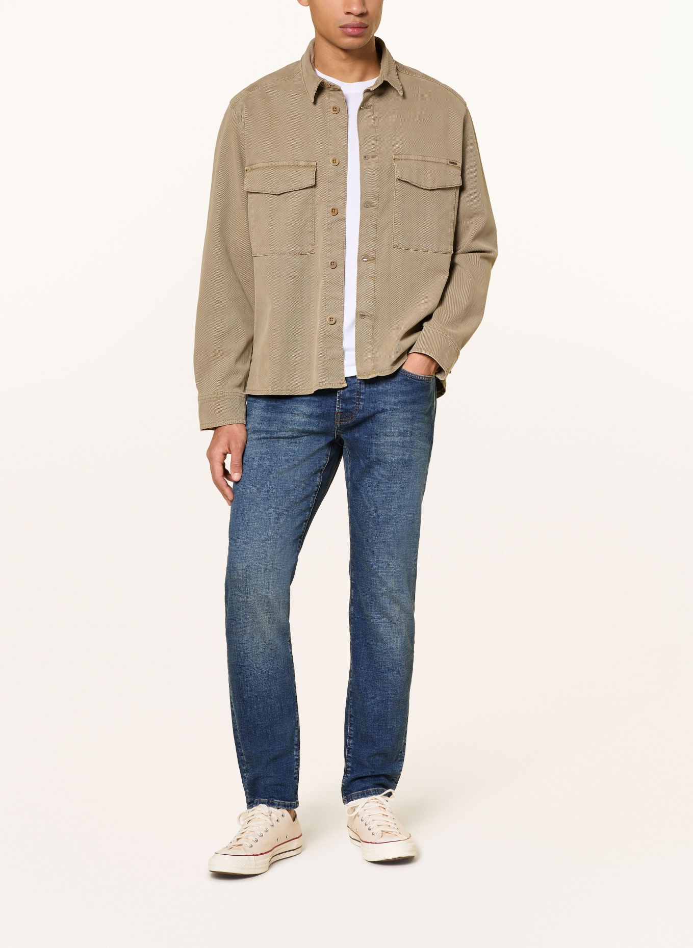 GOLDGARN DENIM Jeans U2 Tapered Fit: 1090 midblue