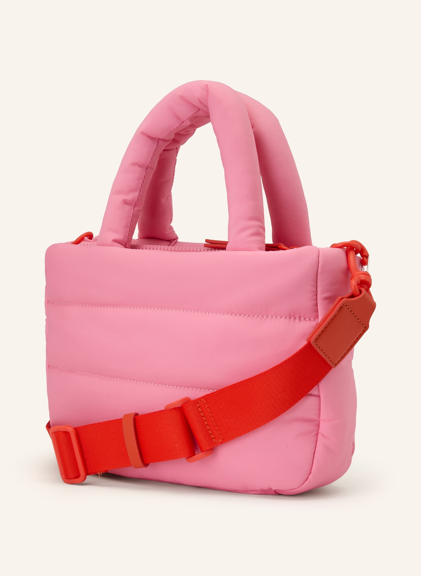 UNIO Handtasche CORTINA SMALL: ROSA / ORANGE