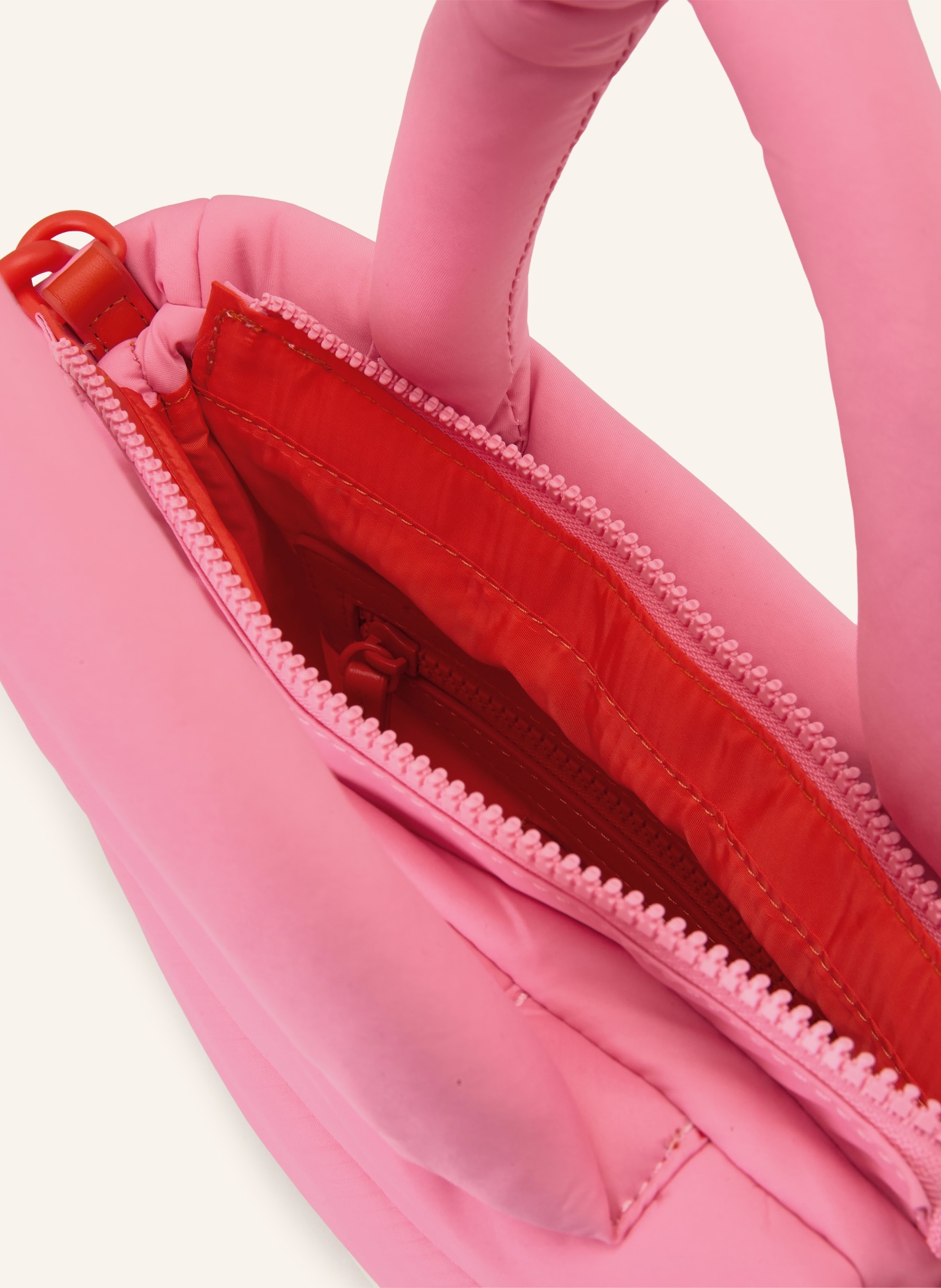 UNIO Handtasche CORTINA SMALL: ROSA / ORANGE