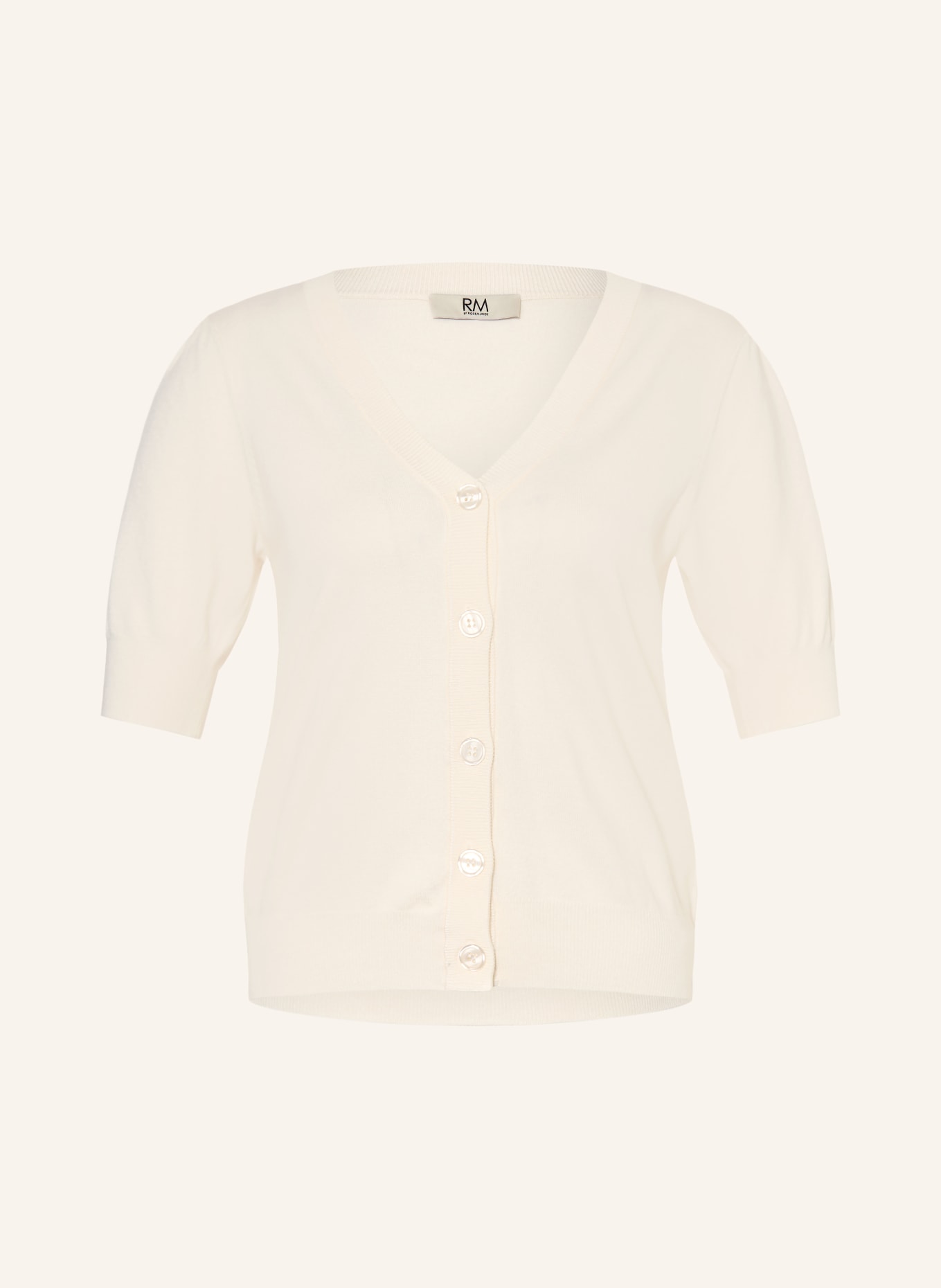 rosemunde Sweter RMWSANDRA: KREMOWY