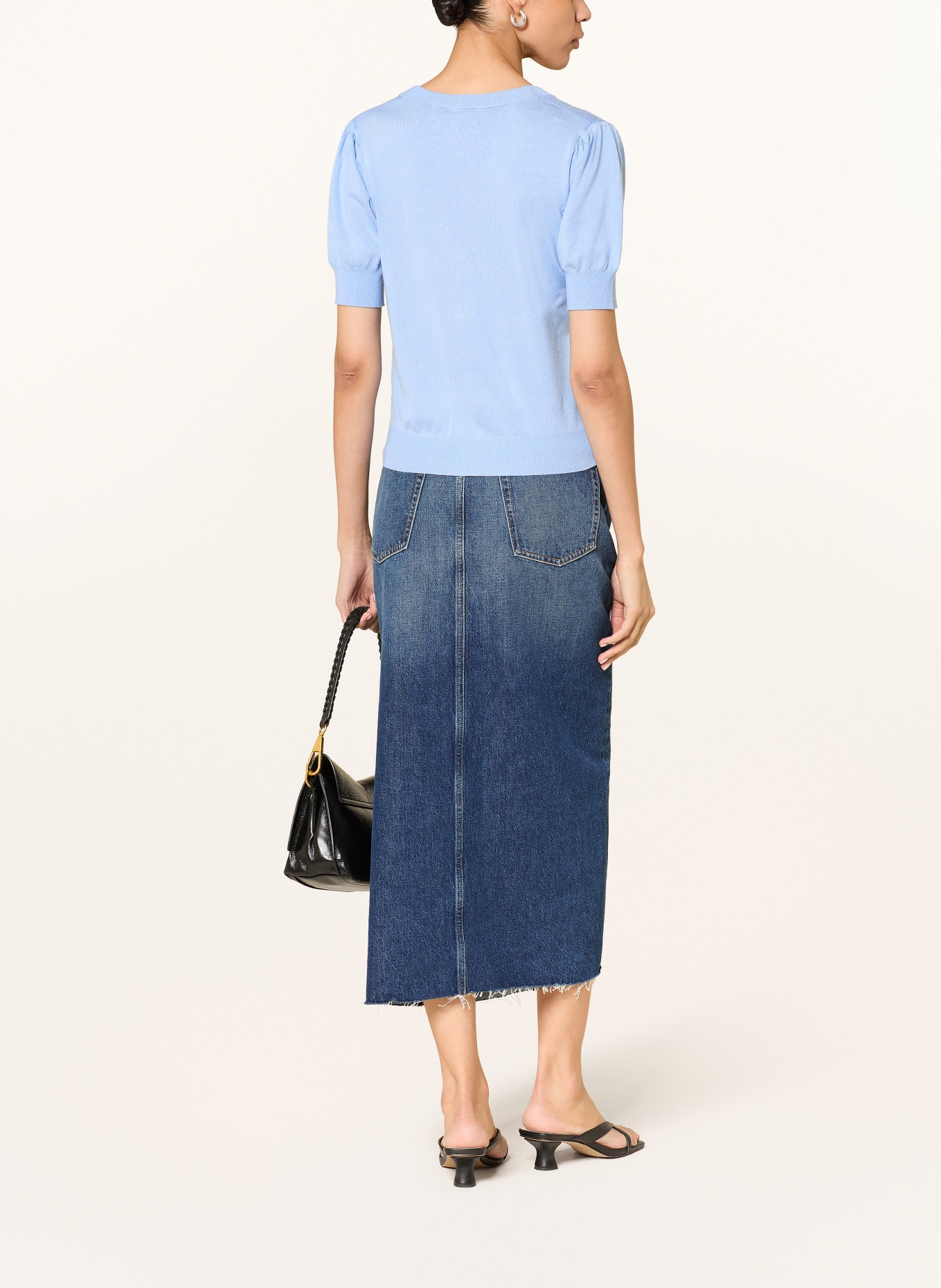 rosemunde Sweter RMWSANDRA: JASNONIEBIESKI