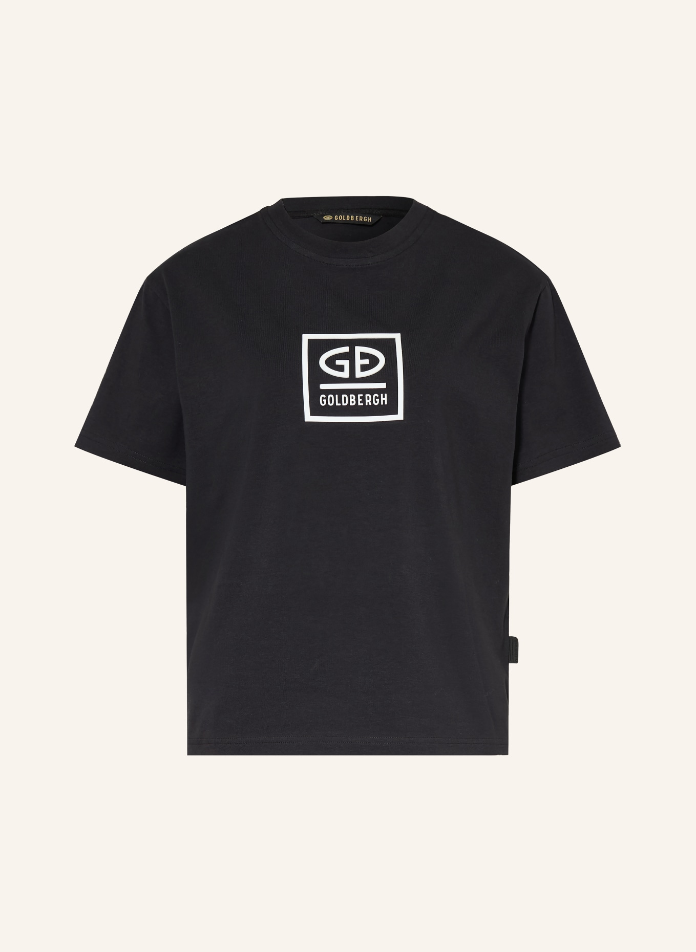 GOLDBERGH LEGACY T-shirt: BLACK / WHITE