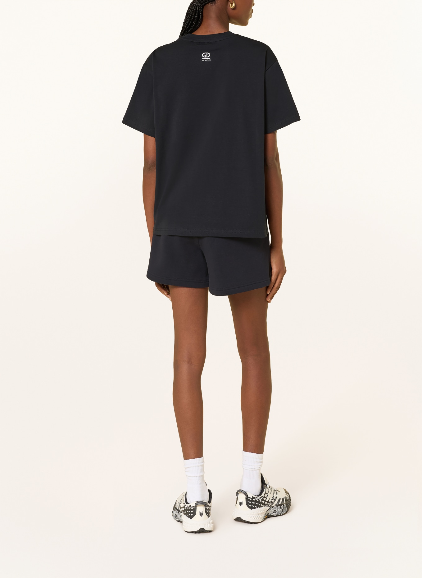 GOLDBERGH LEGACY T-shirt: BLACK / WHITE