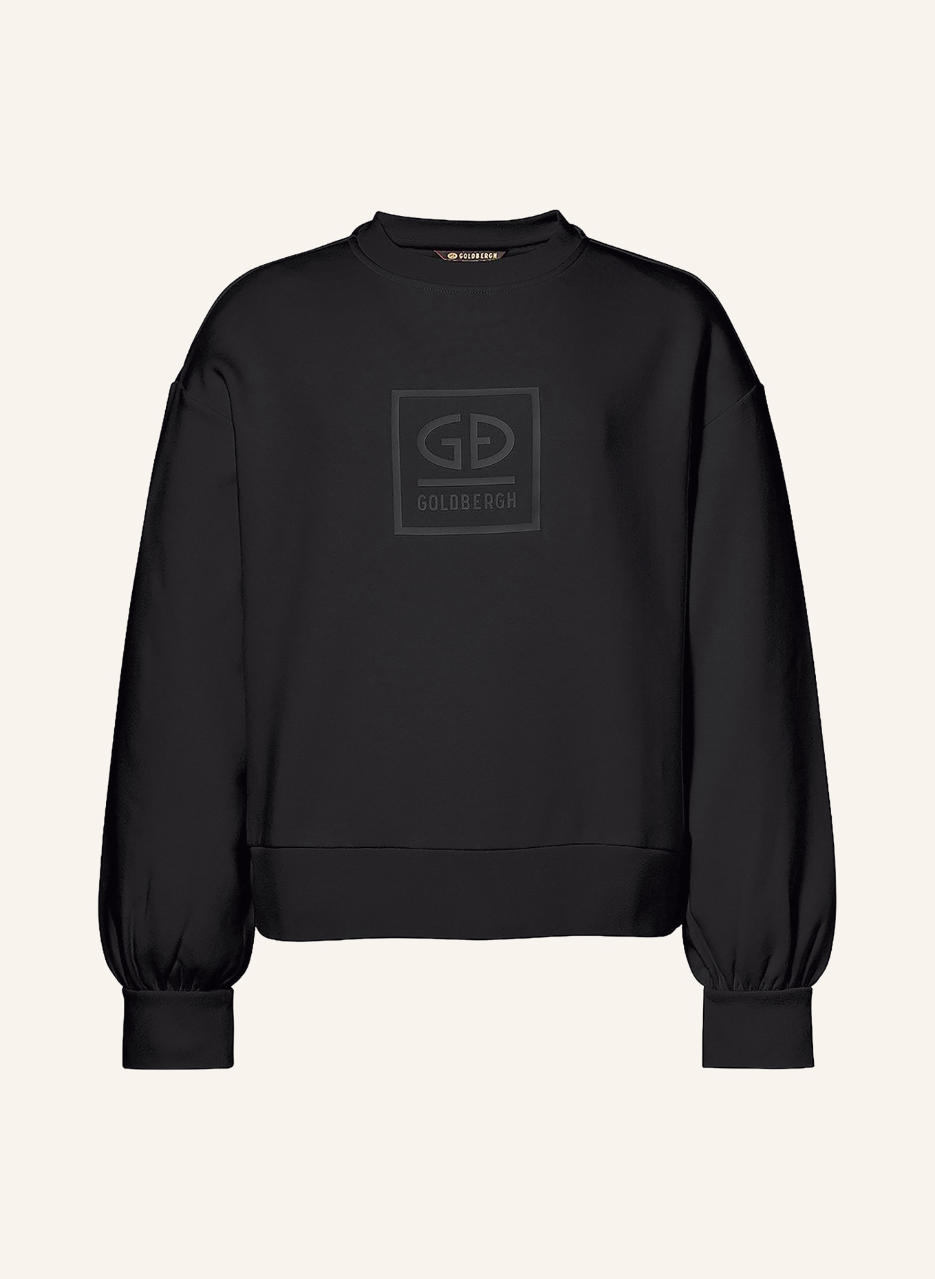 GOLDBERGH RELAX sweatshirt: BLACK