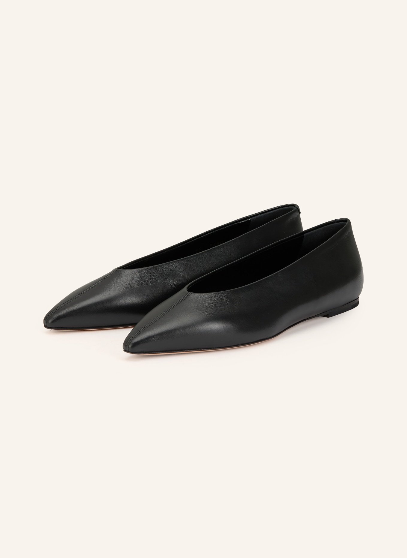 UNÜTZER Ballerinas: SCHWARZ