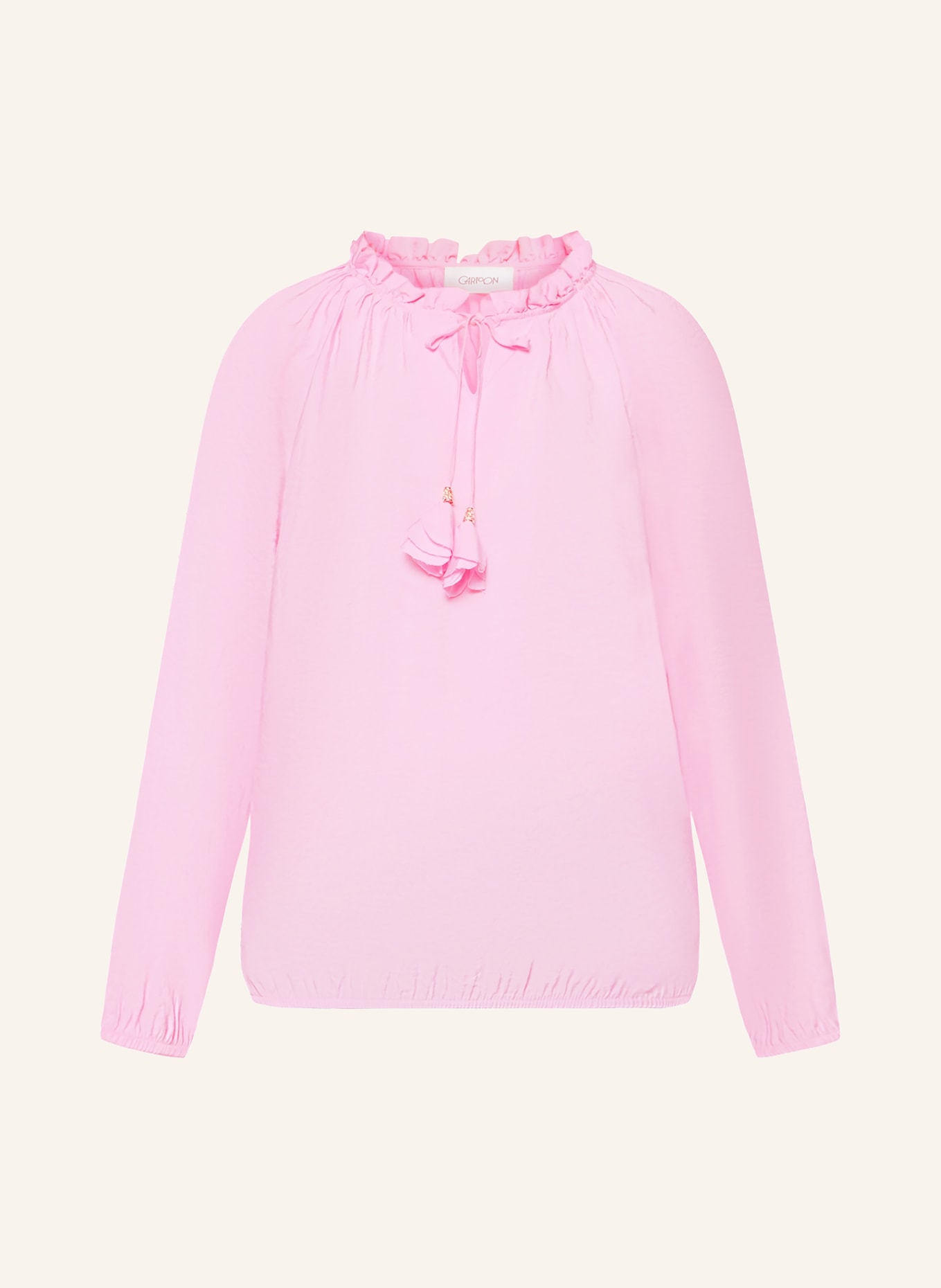 CARTOON Blusenshirt mit Rüschen: ROSA