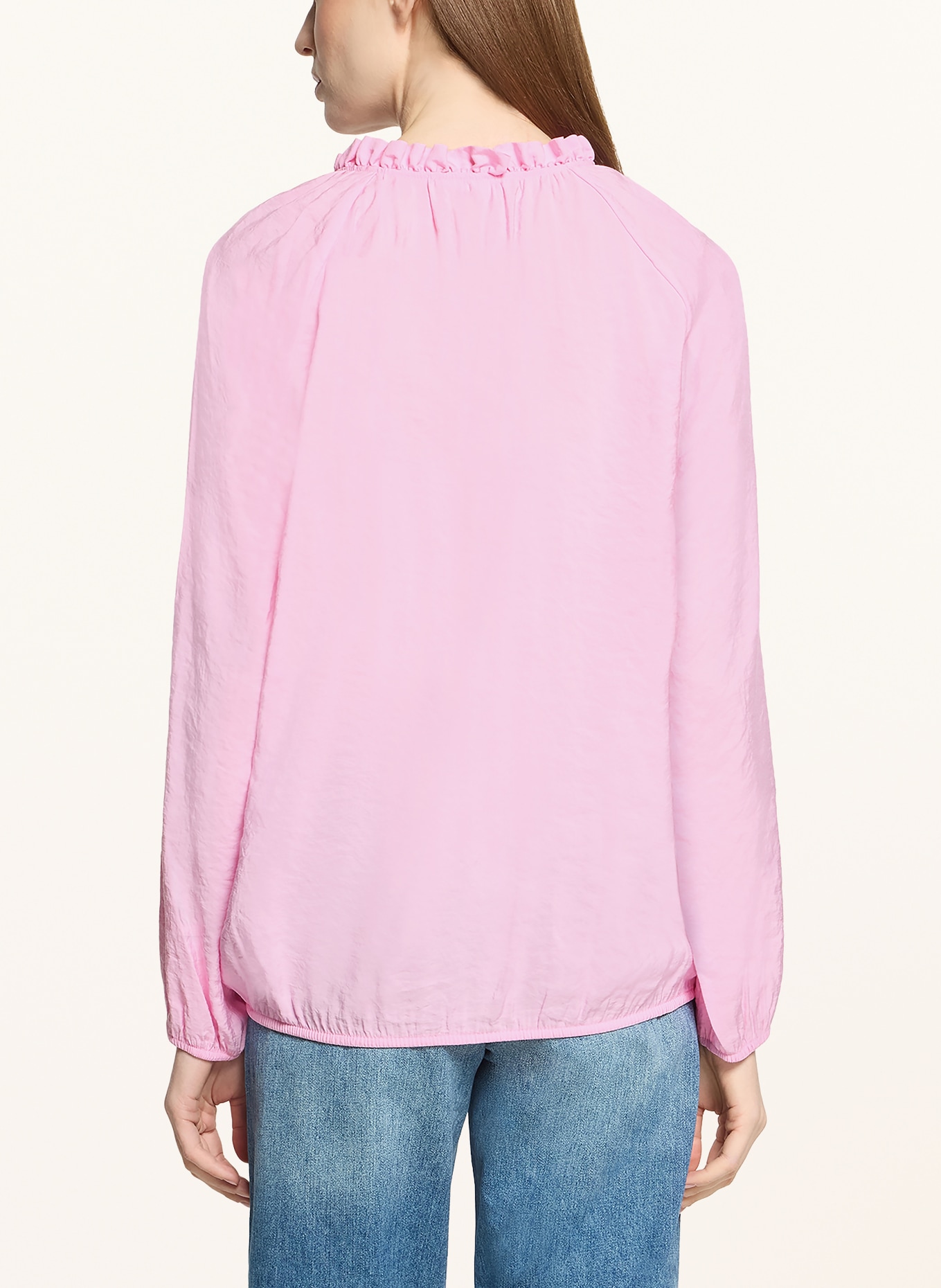 CARTOON Blusenshirt mit Rüschen: ROSA