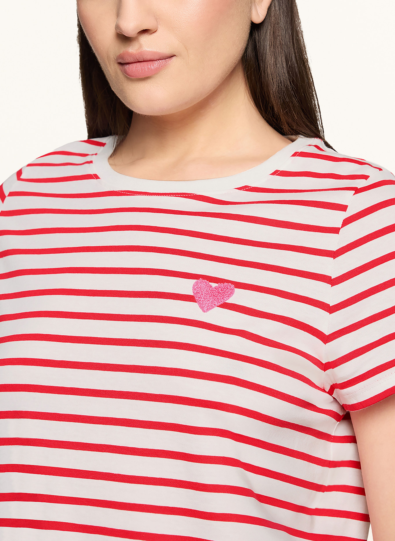 CARTOON T-Shirt: WEISS / ROT