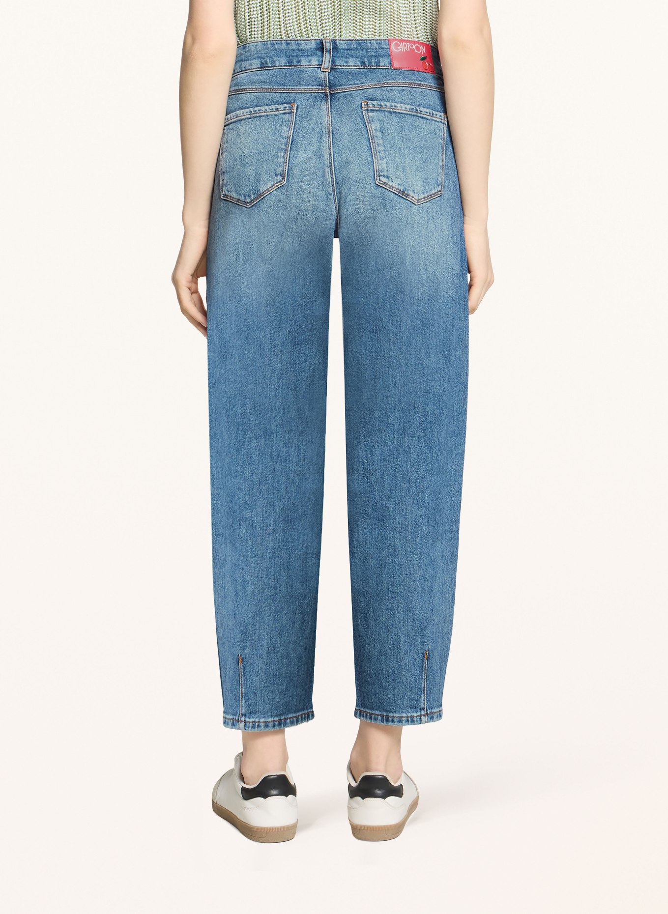 CARTOON Dżinsy typu mom jeans: 8619 Middle Blue Denim