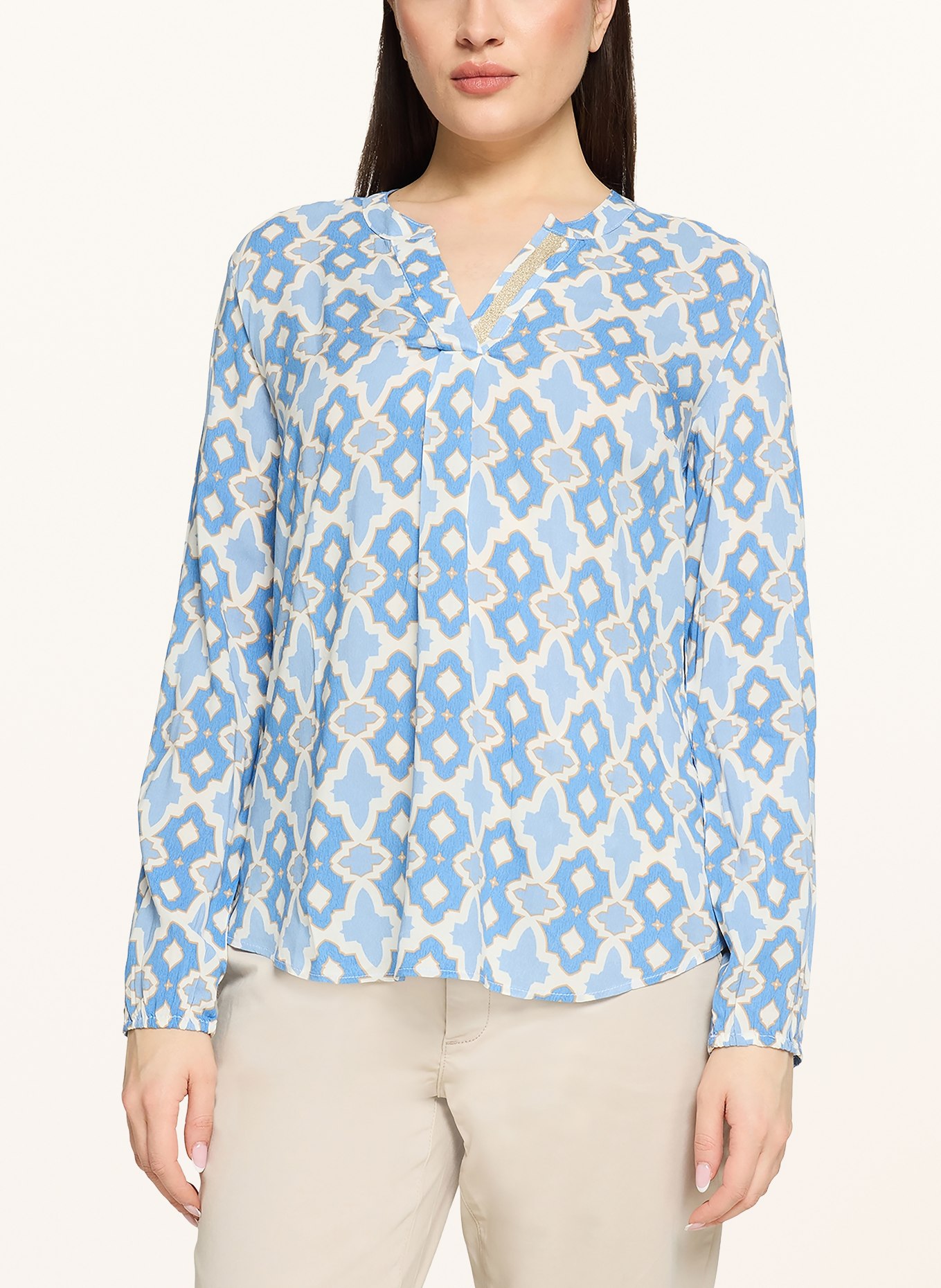 CARTOON blůza: KRÉMOVÁ / BÉŽOVÁ / MODRÁ