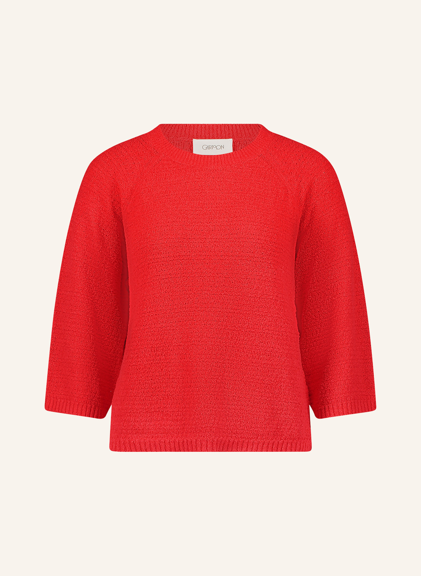 CARTOON Pullover mit 3/4-Arm: ROT