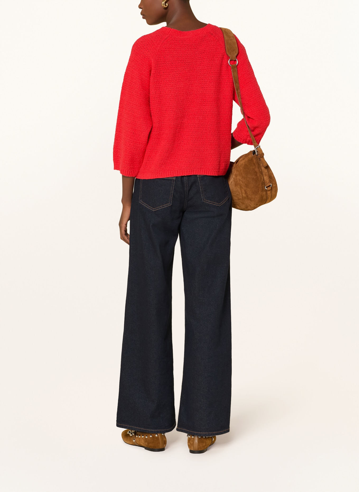 CARTOON Pullover mit 3/4-Arm: ROT