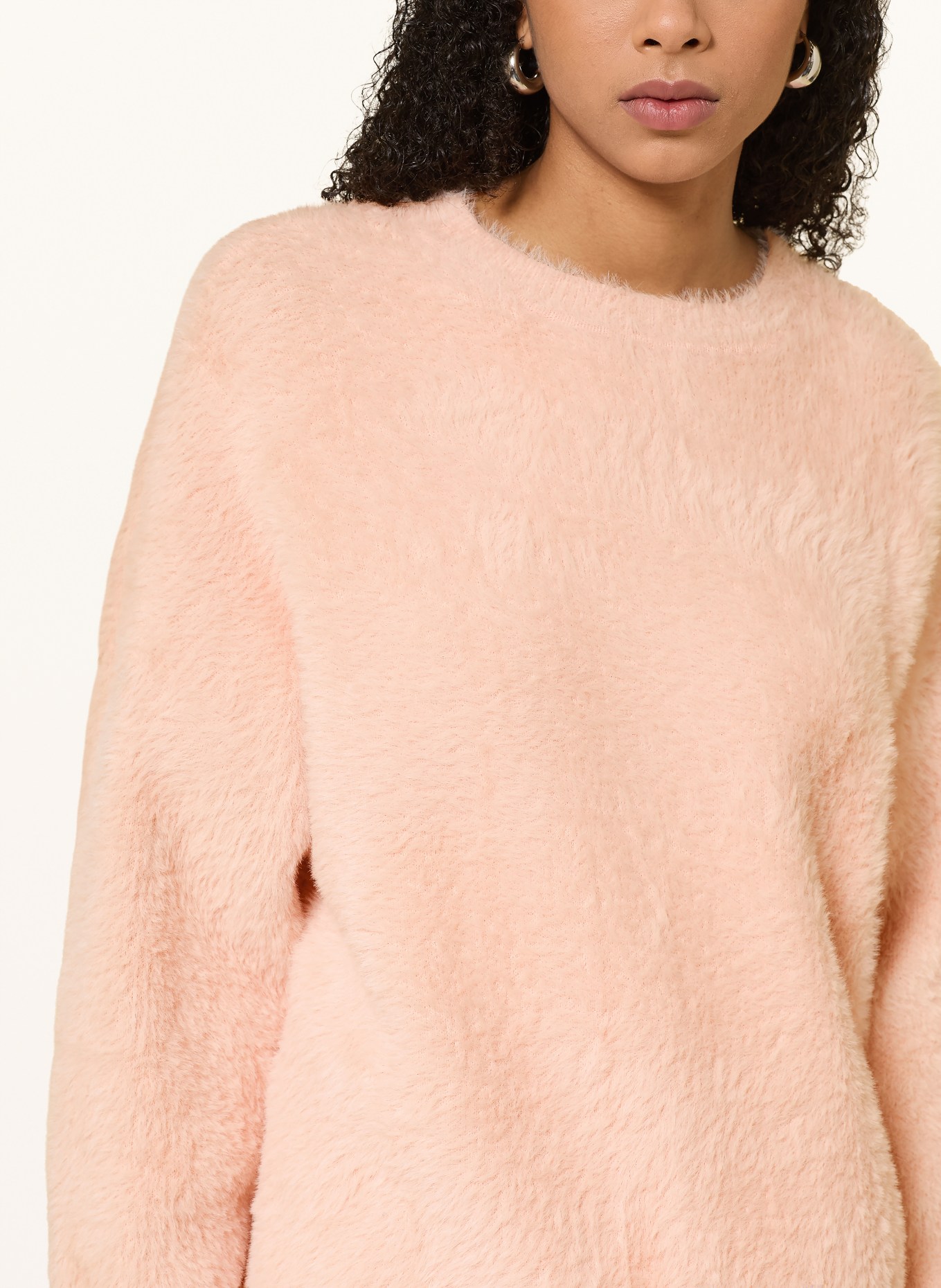 KARO KAUER Oversized svetr: RŮŽOVÁ