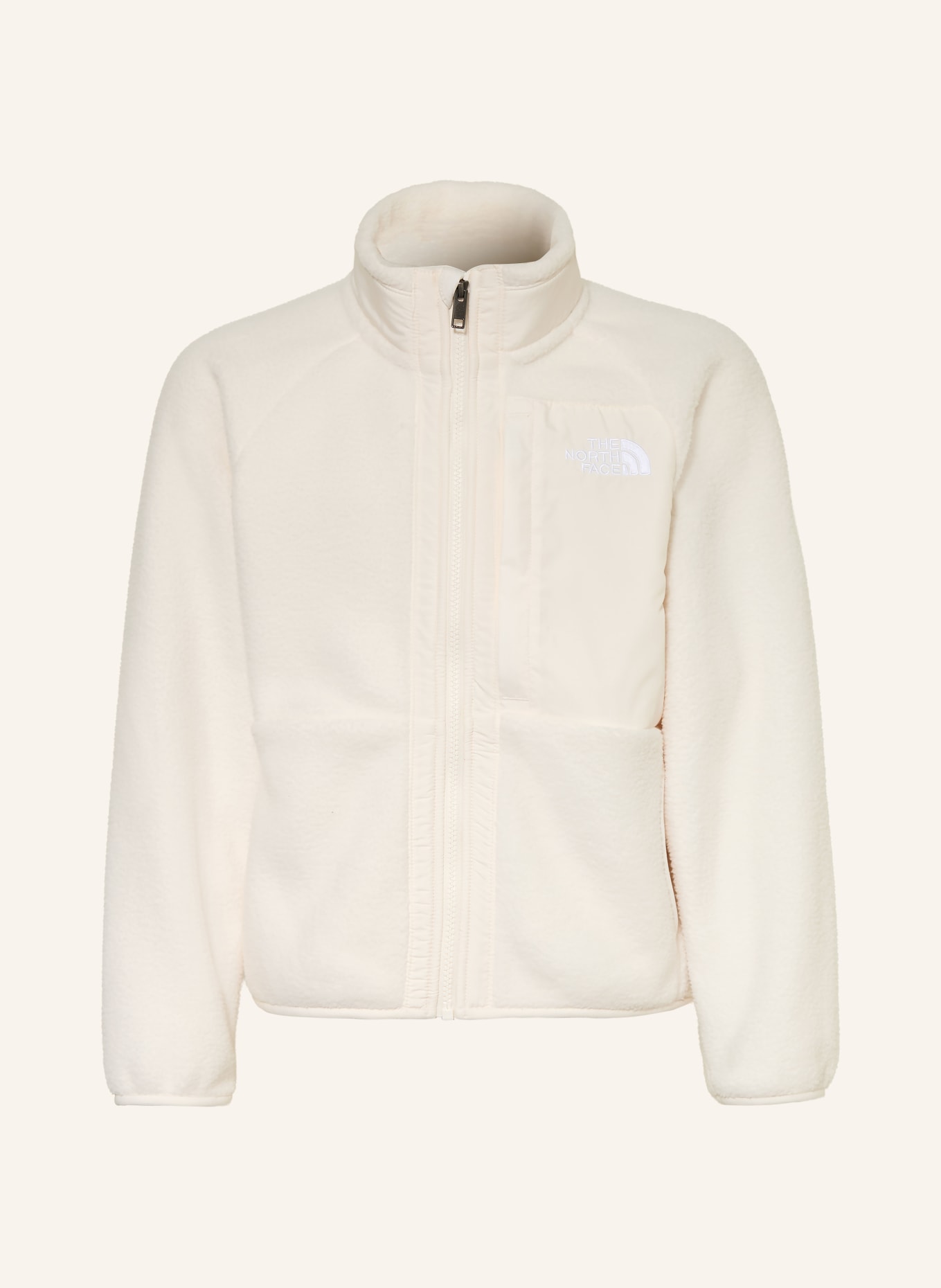 THE NORTH FACE YUMIORI fleece jacket: CREAM