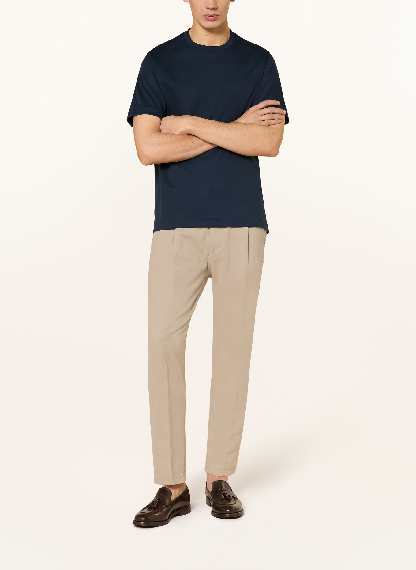 CHAS T-Shirt: DUNKELBLAU