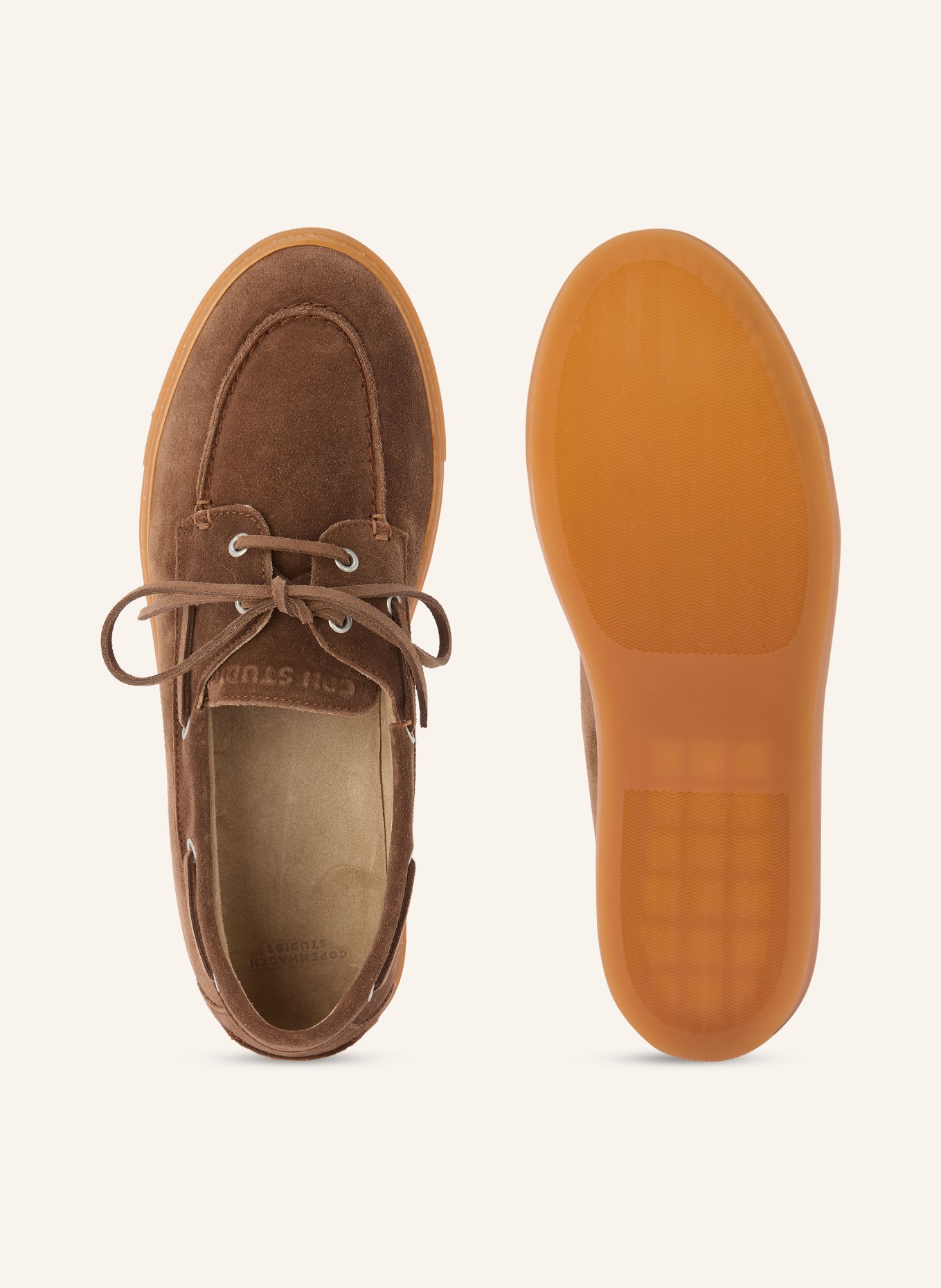 COPENHAGEN STUDIOS Bootsschuhe CPH160M: DUNKELBRAUN