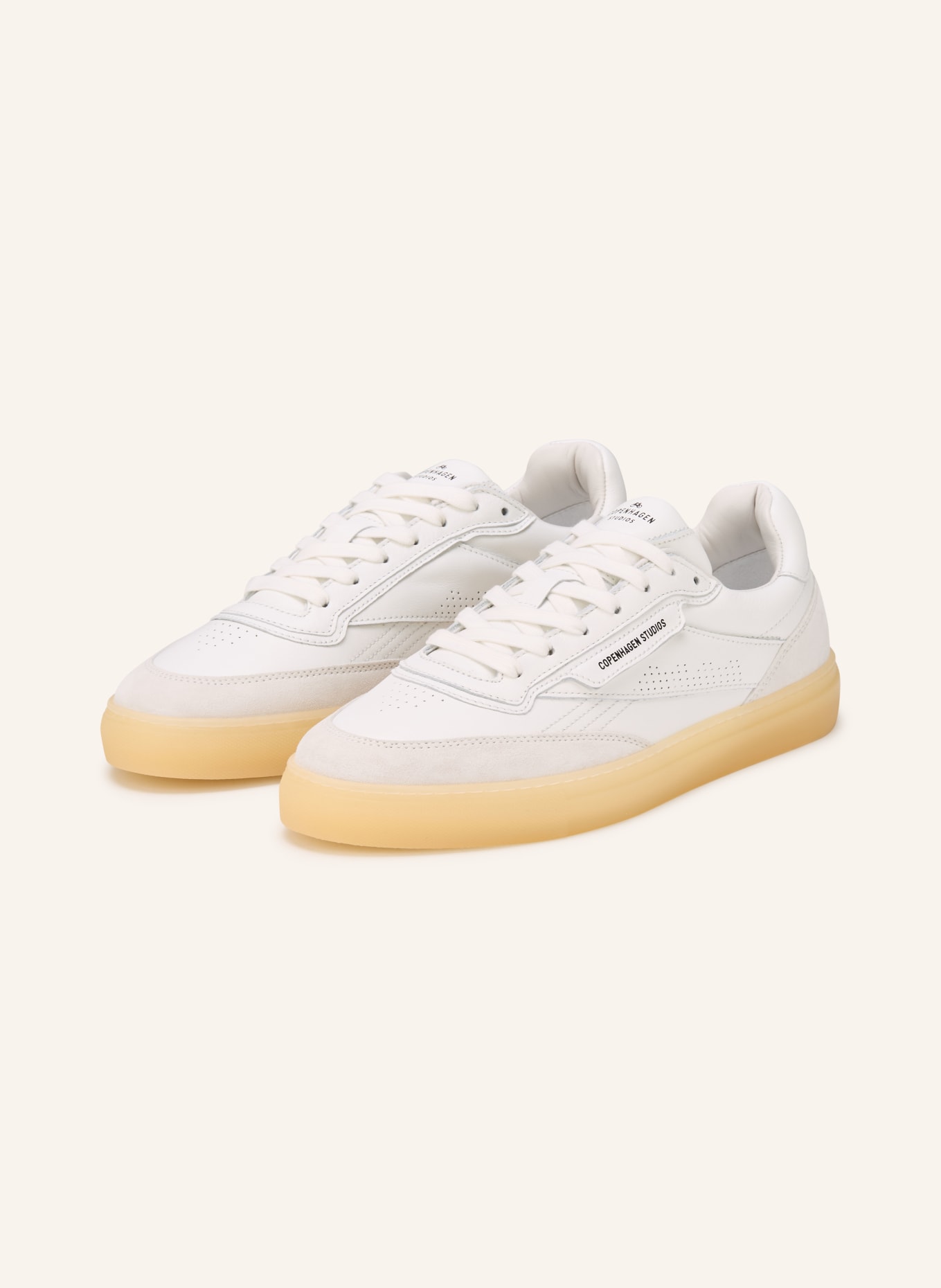 COPENHAGEN STUDIOS Sneaker CPH90: WHITE / BLACK