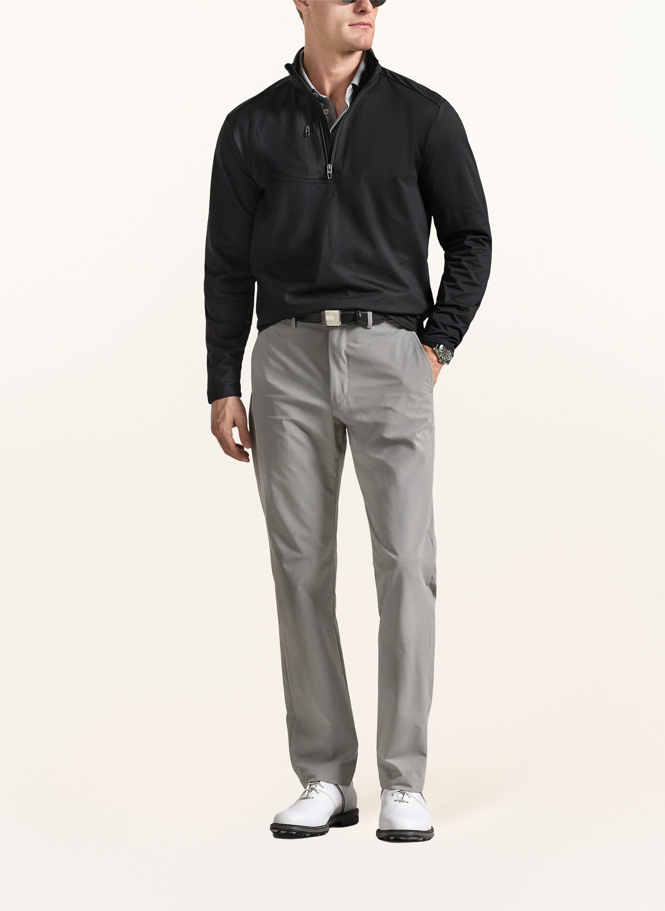 RLX RALPH LAUREN Troyer NEW LUX PERFORMANCE: SCHWARZ