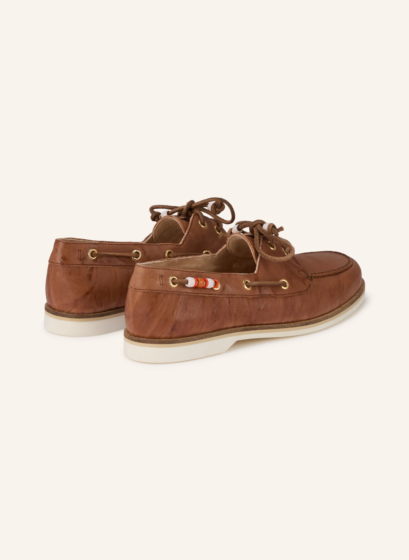 paul green boat shoes: BROWN