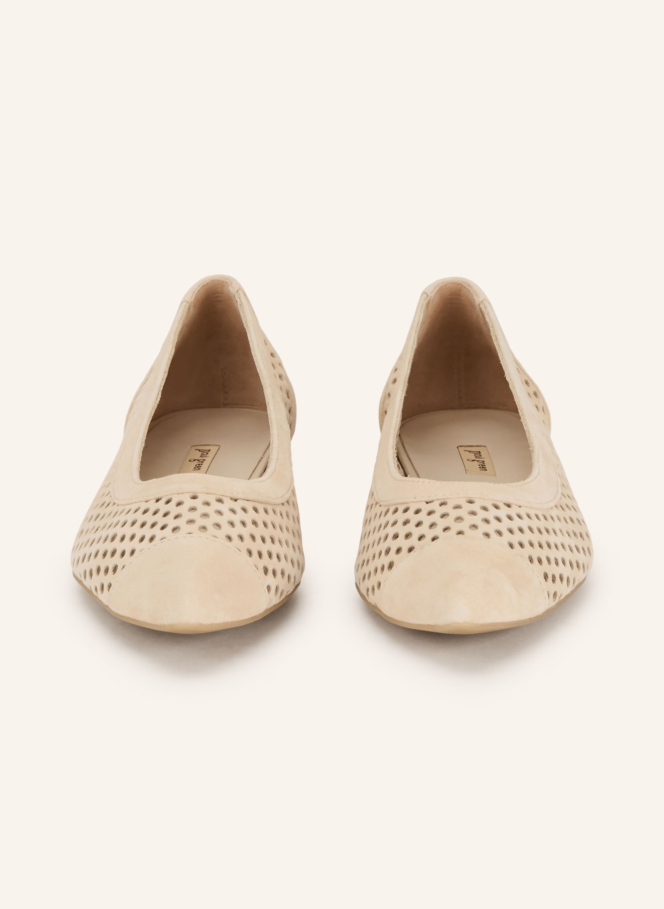 paul green ballerina flats: BEIGE