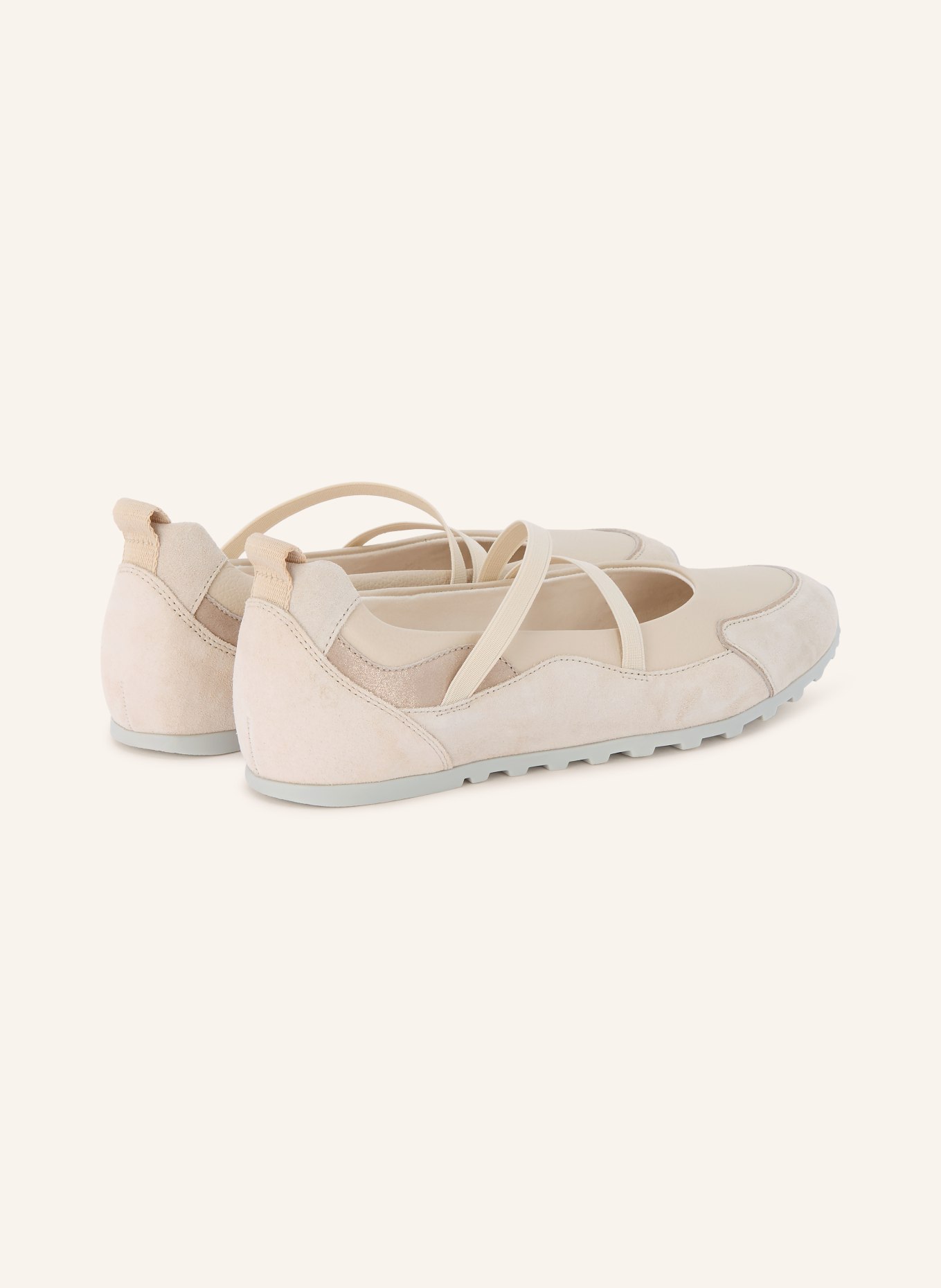 paul green Mary-Jane-Ballerinas: BEIGE