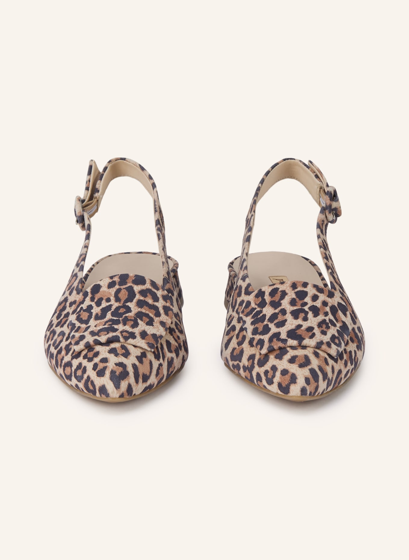 paul green sling ballerinas: BEIGE / BROWN / BLACK