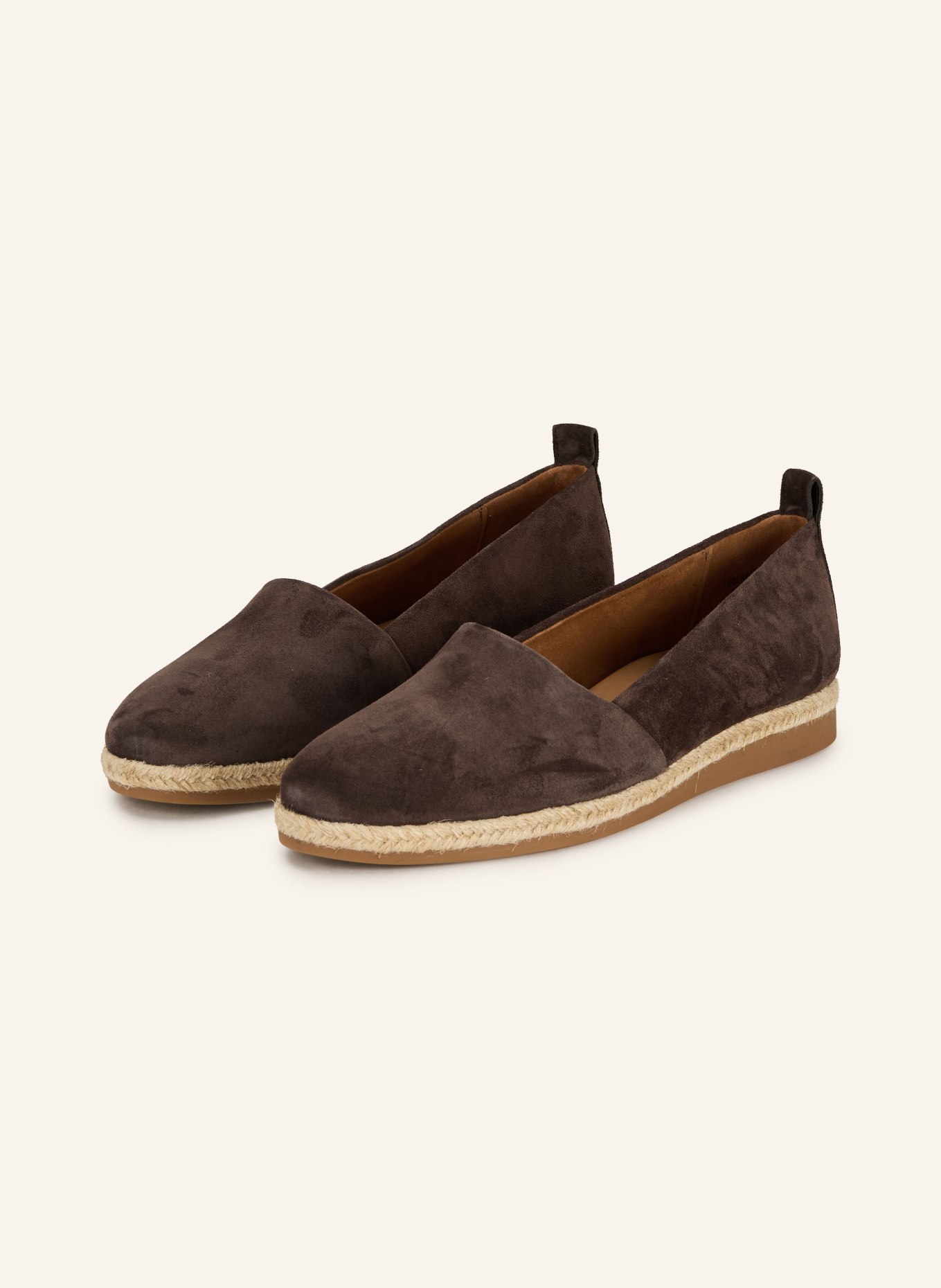 paul green espadrilles: DARK BROWN