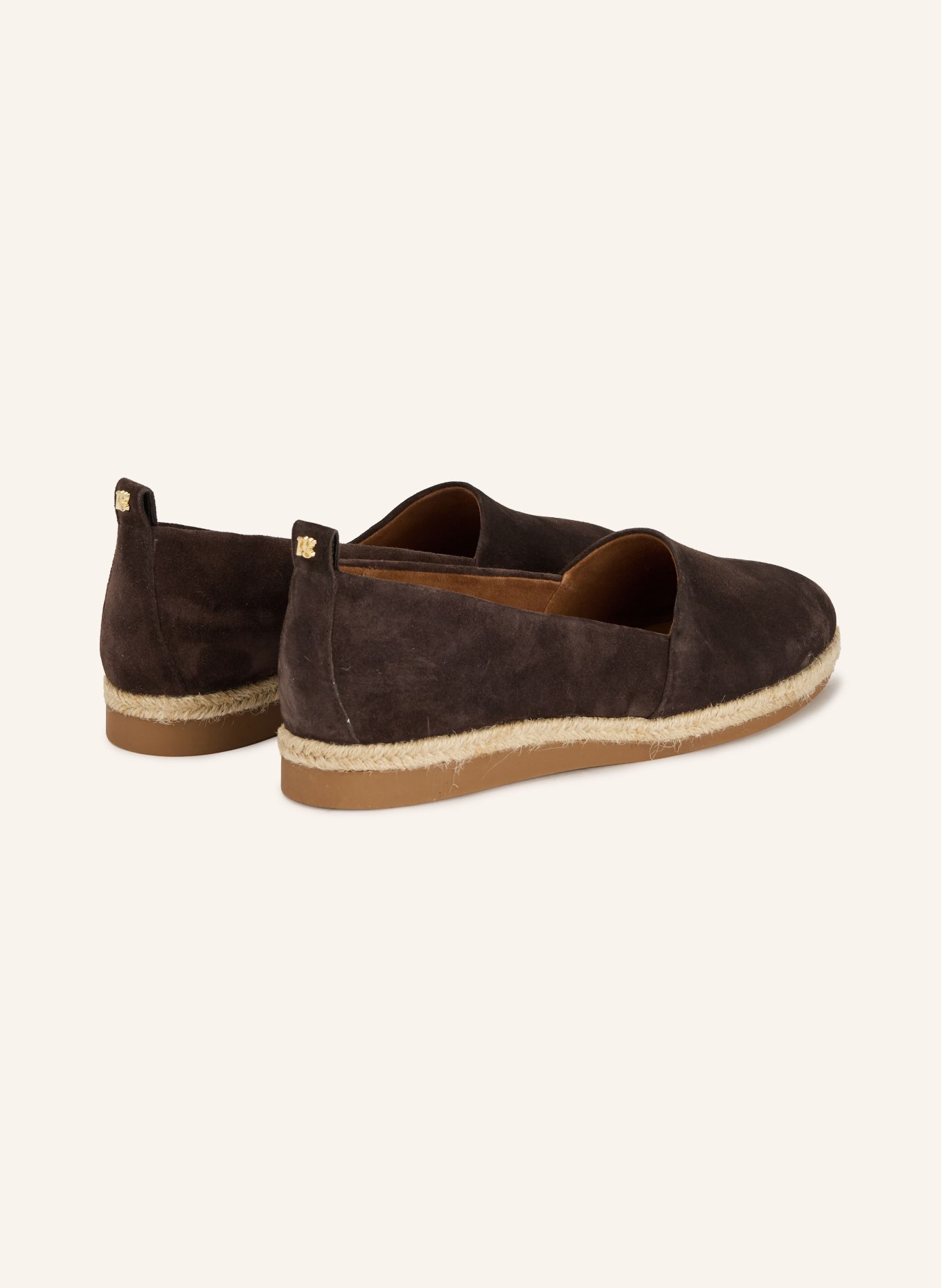 paul green espadrilles: DARK BROWN