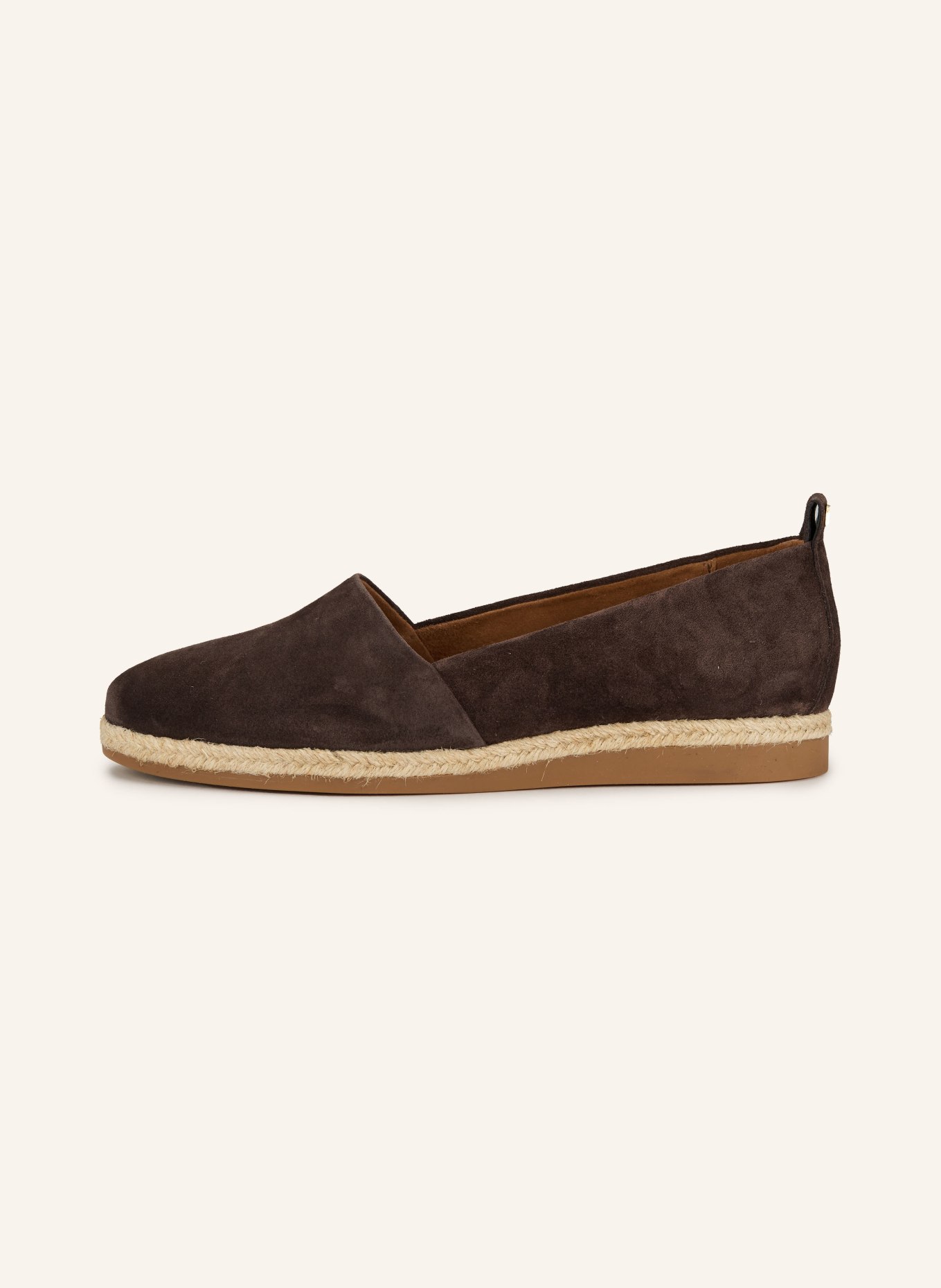 paul green espadrilles: DARK BROWN
