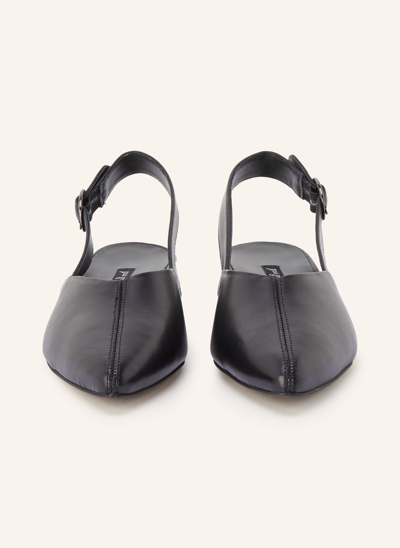 paul green slingback pumps: BLACK