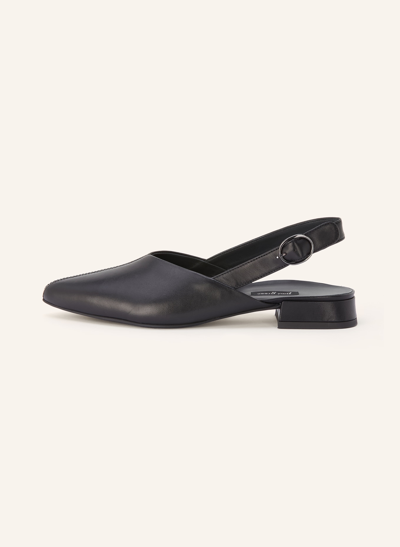 paul green slingback pumps: BLACK
