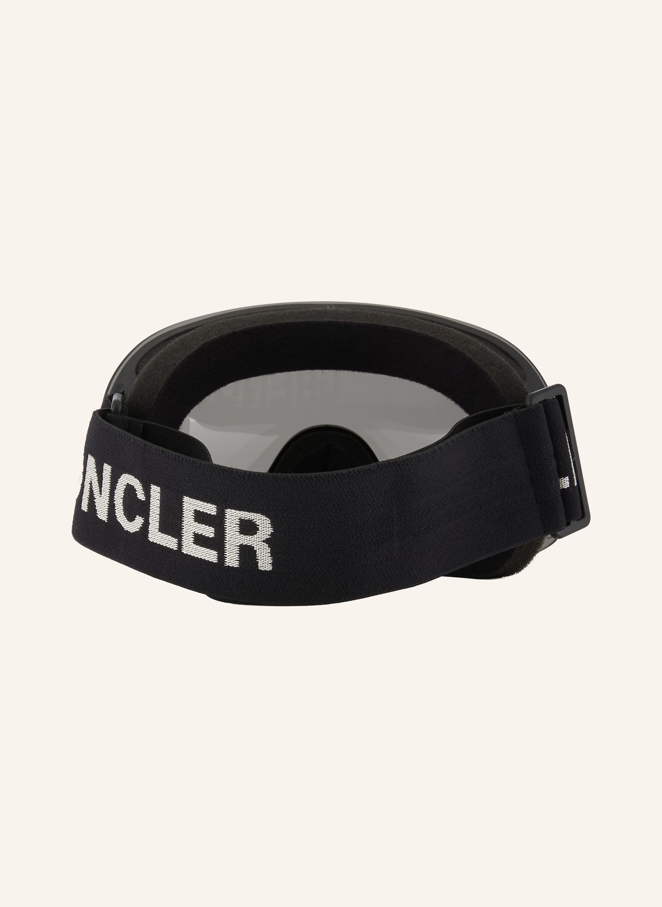 MONCLER GRENOBLE gogle narciarskie: CZARNY