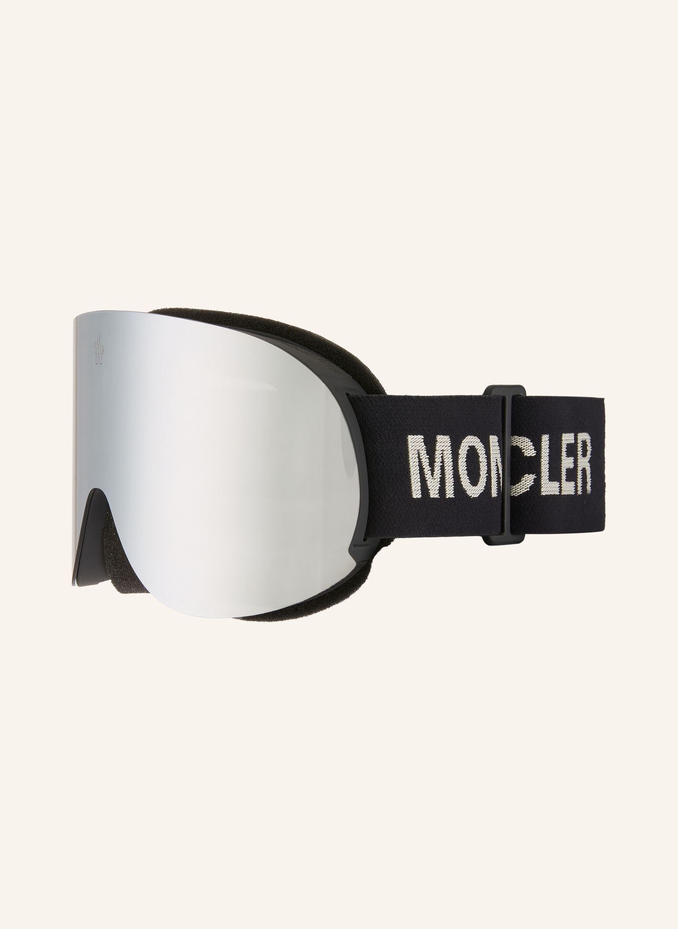 MONCLER GRENOBLE gogle narciarskie: CZARNY