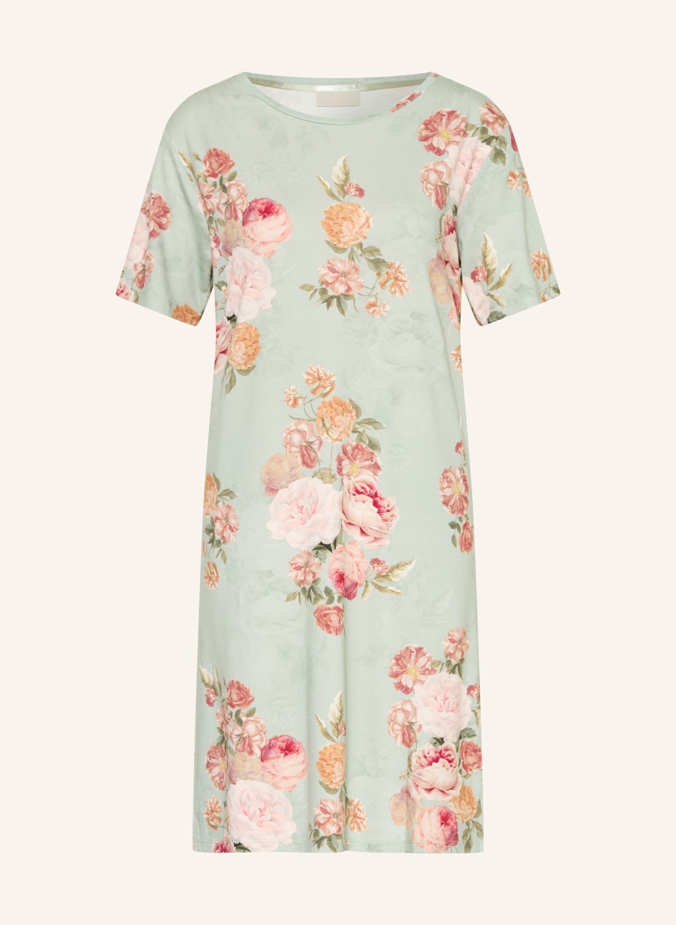 ESSENZA Noční košile EMMY ORIANNA: MÁTOVÁ / RŮŽOVÁ / TMAVĚ ORANŽOVÁ