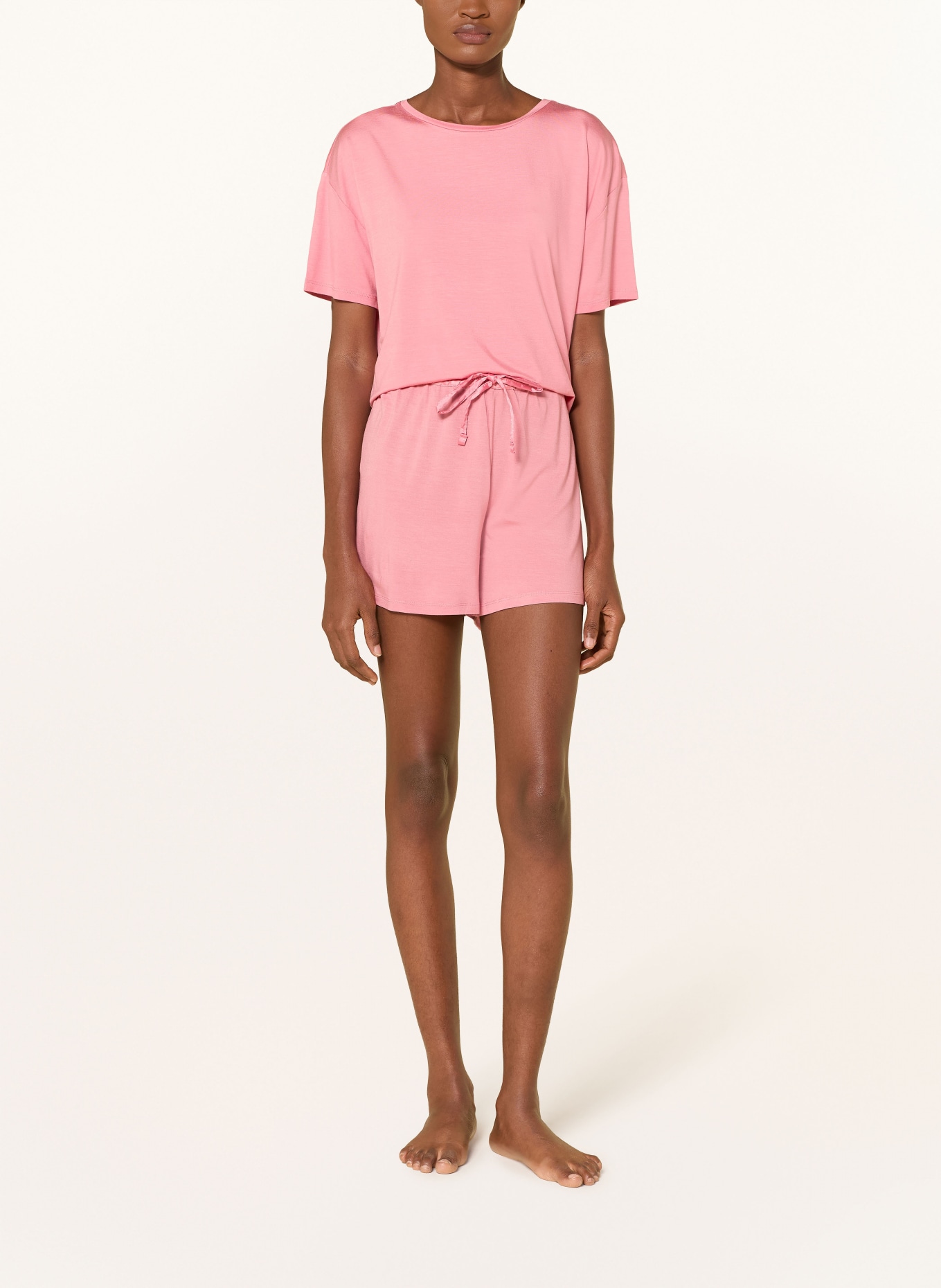 ESSENZA Spací šortky NORI UNI: RŮŽOVÁ