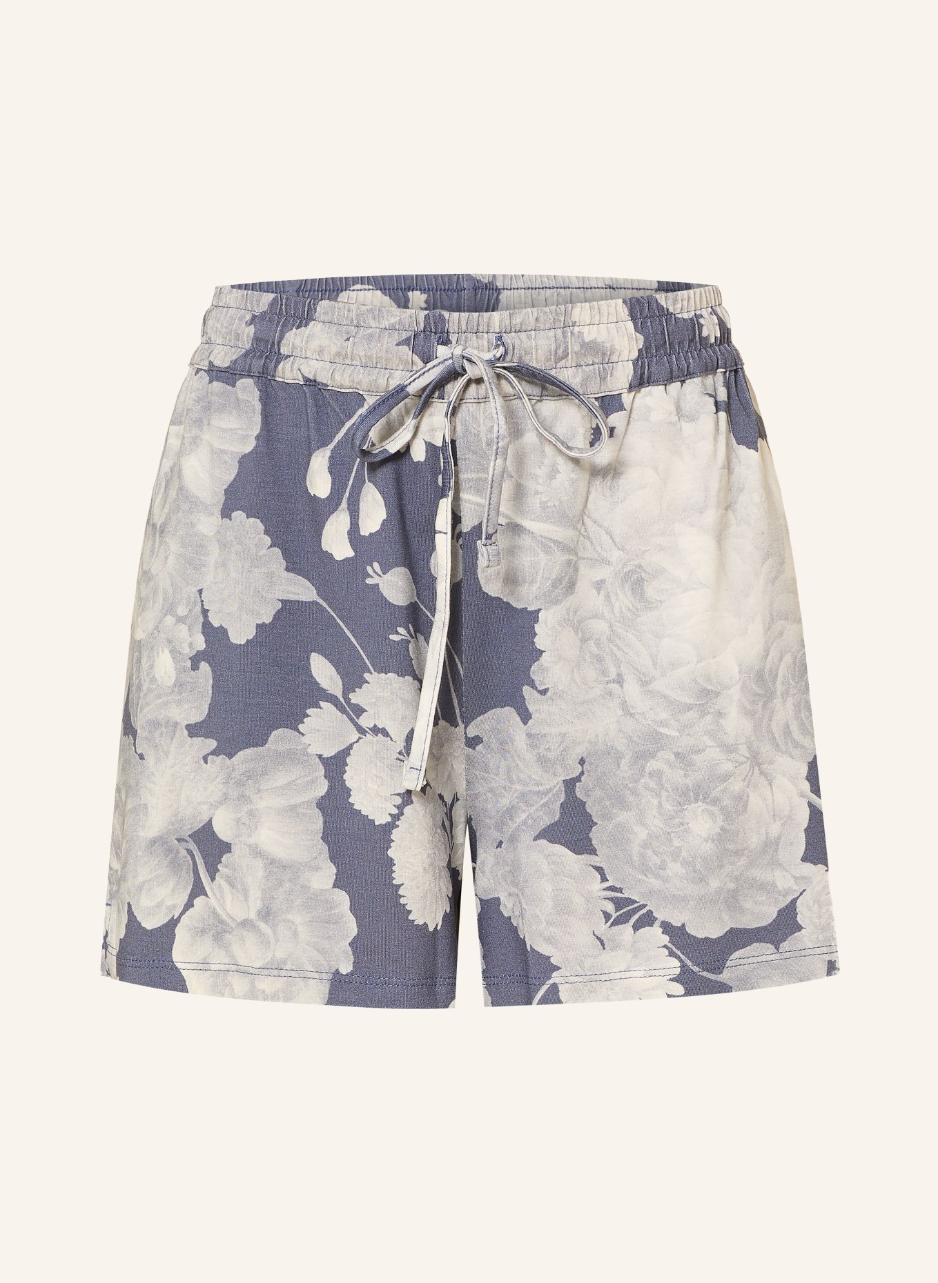 ESSENZA Schlafshorts NORI EUNICE: BLAUGRAU