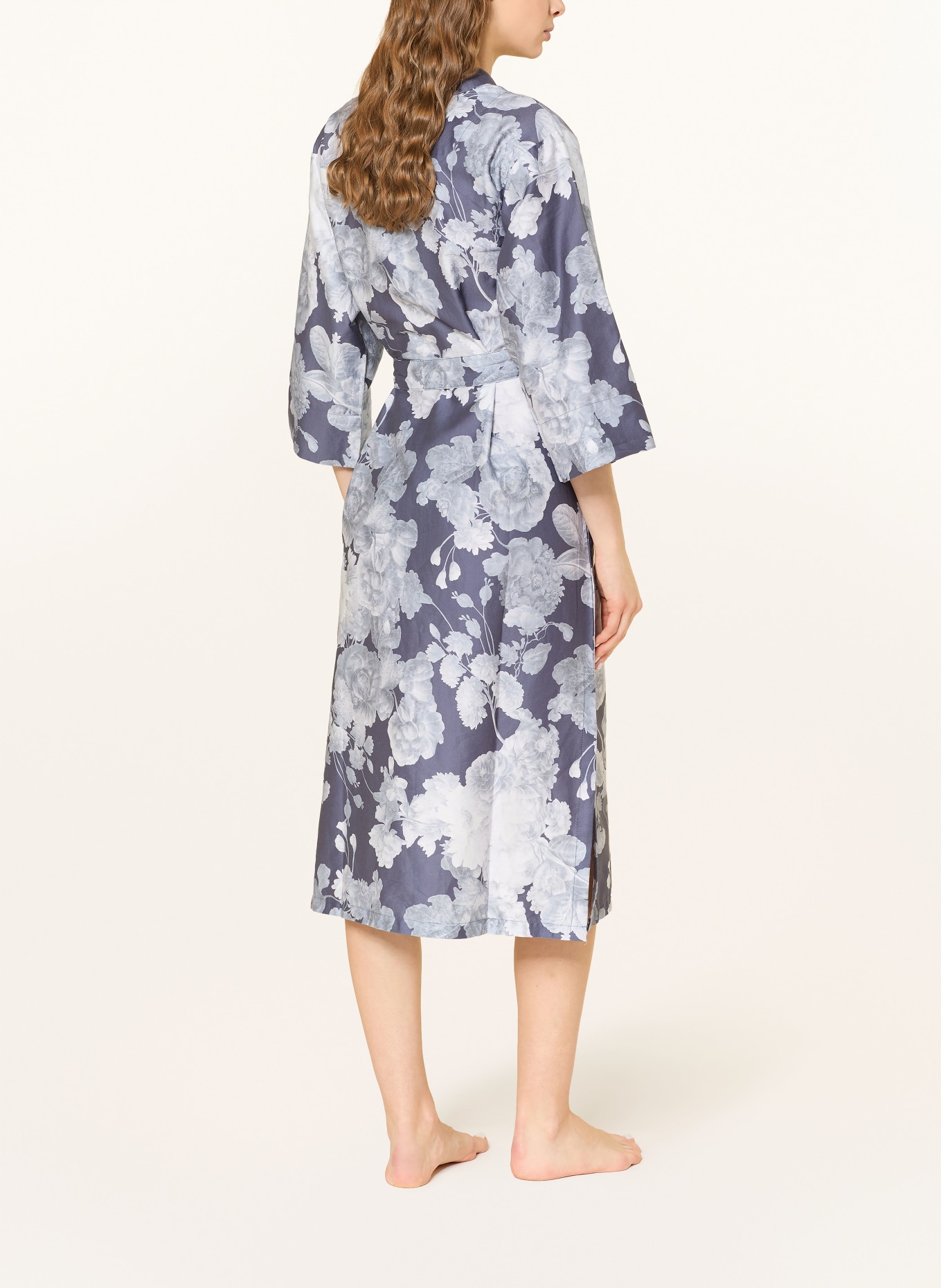 ESSENZA Kimono ILONA EUNICE: MODRÁ / ŠEDÁ