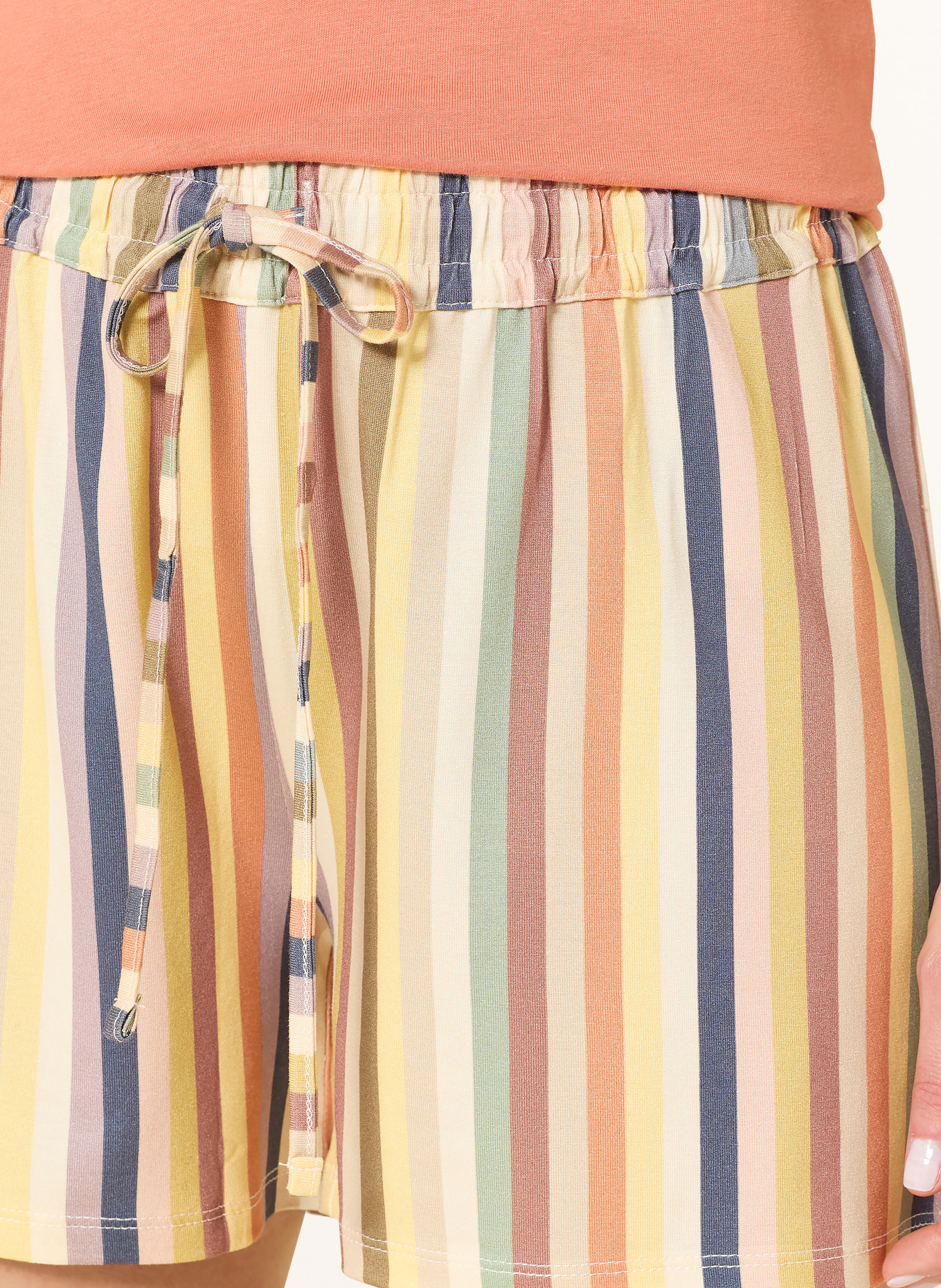 ESSENZA Szorty do spania NORI: ŁOSOSIOWY / JASNOFIOLETOWY / GRANATOWY